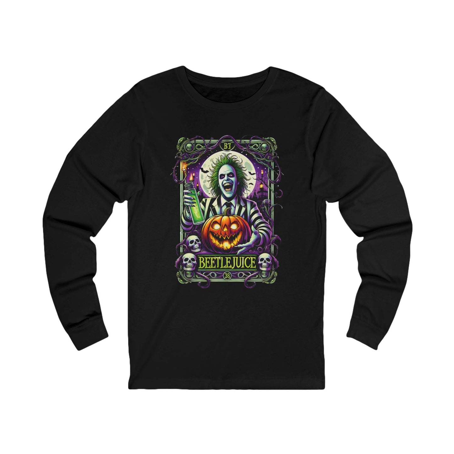 Beetlejuice Unisex Jersey Long Sleeve Tee