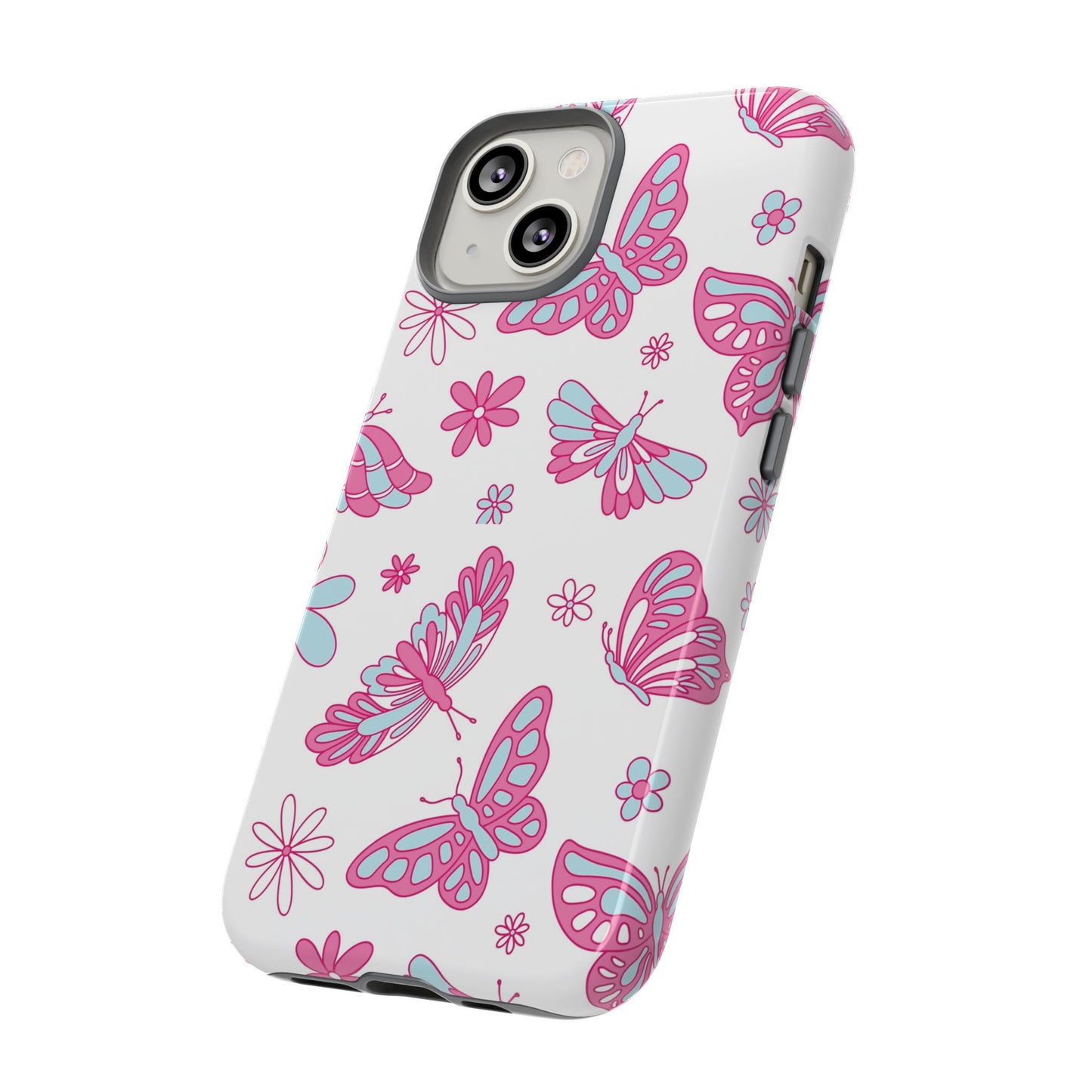 Pastel Butterflies Protective Phone Case
