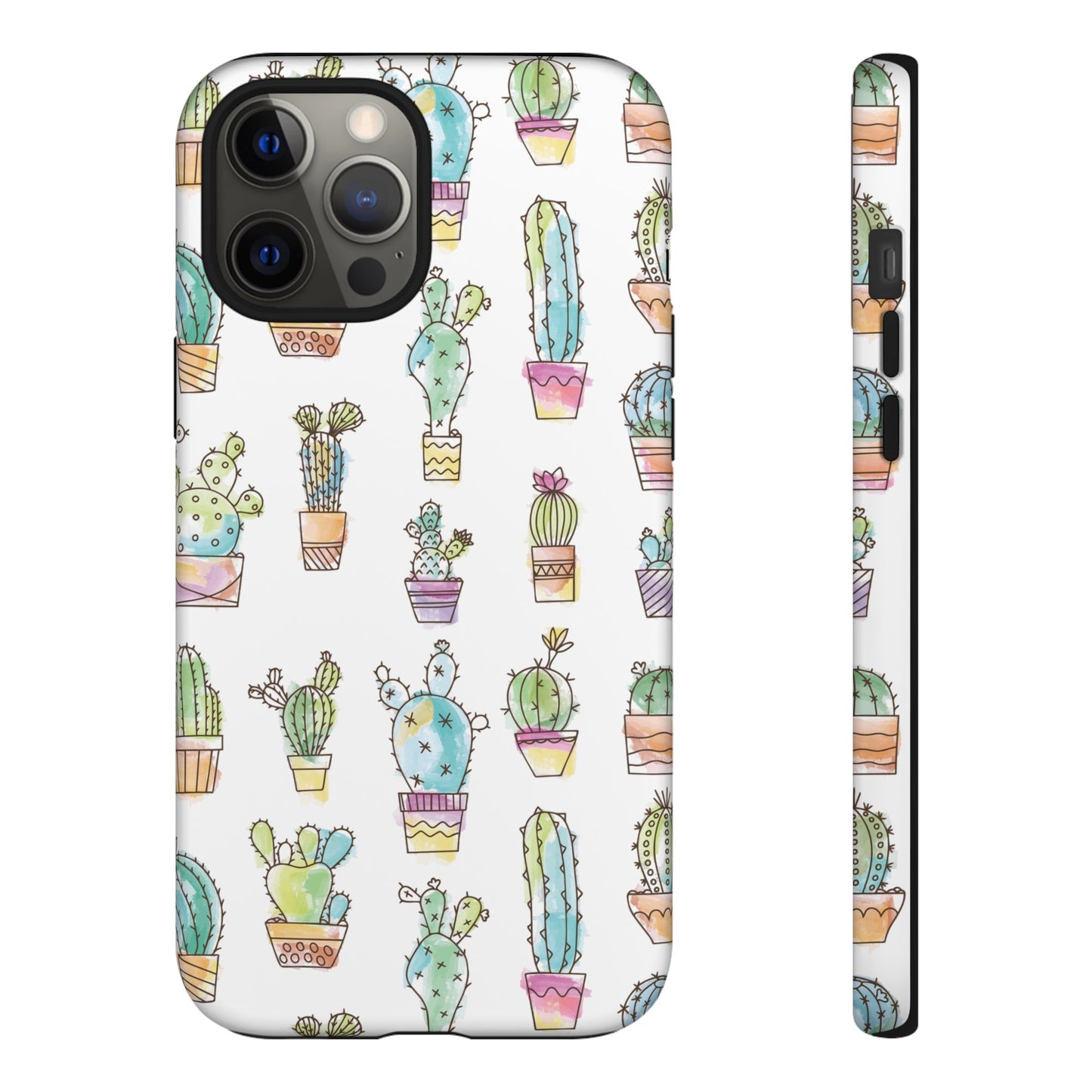Pastel Cactus Love Phone Case