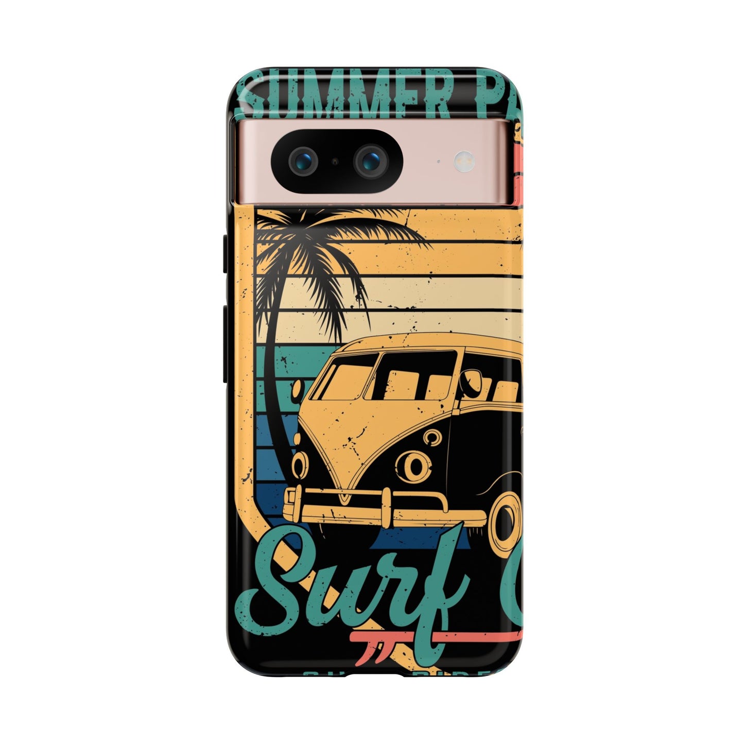 Retro Van Surf Summer Protective Phone Case