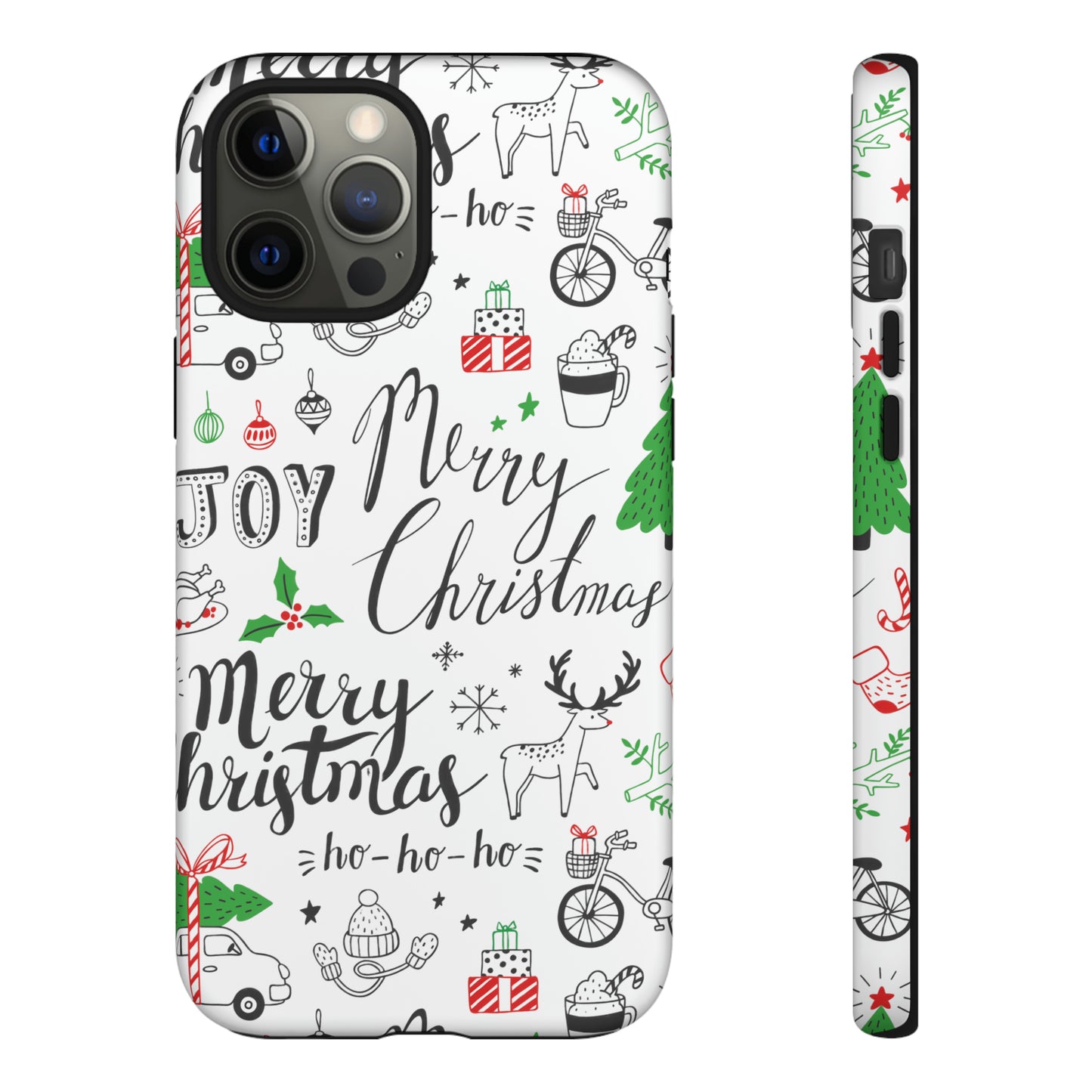 Merry Christmas Protective Phone Case for Iphone, Samsung and Google Phones