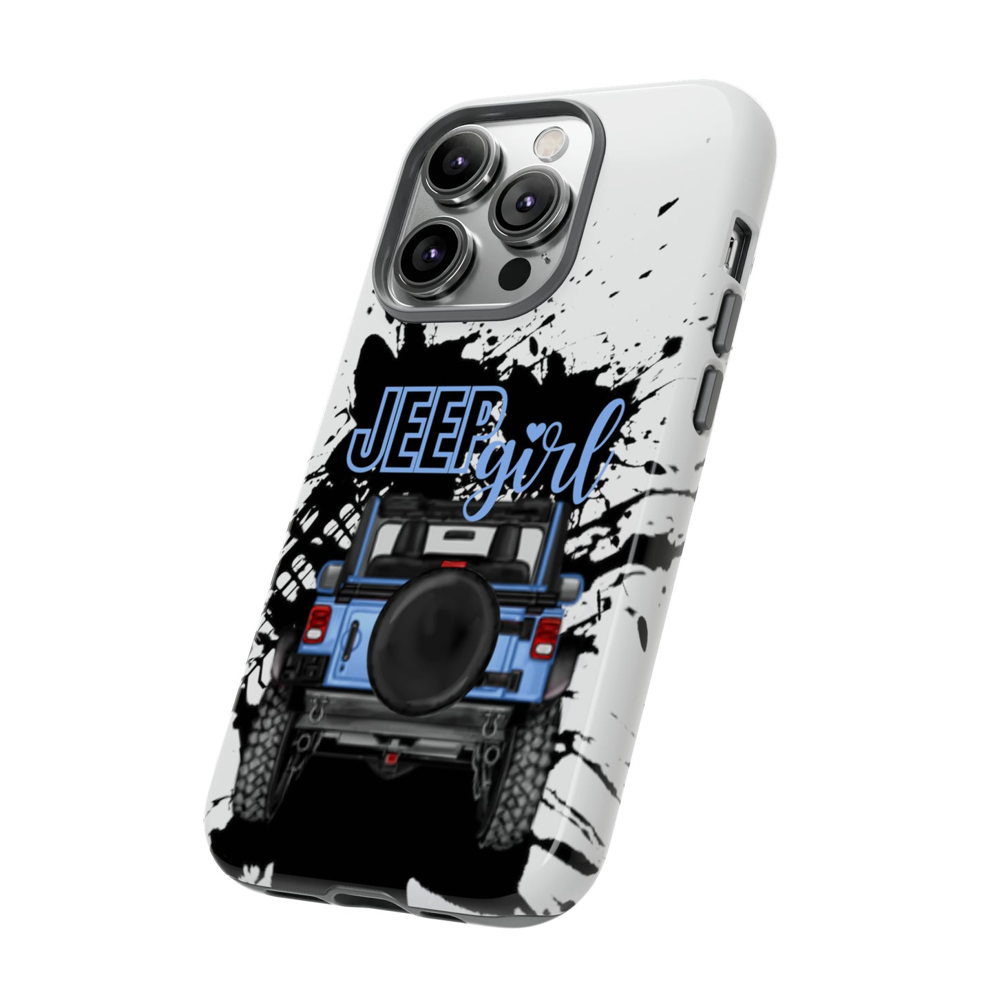 Off Road Girl Blue Tough Cases