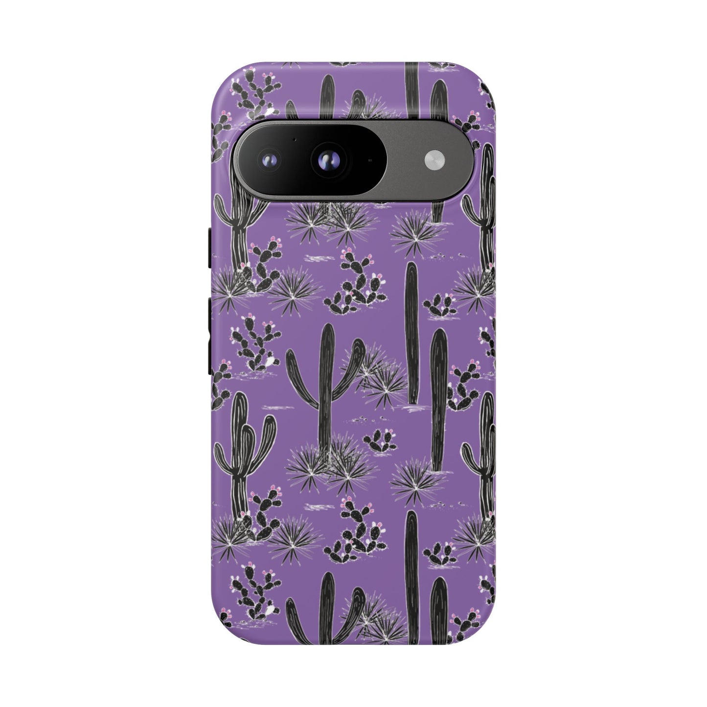 Purple Cactus Love Phone Case