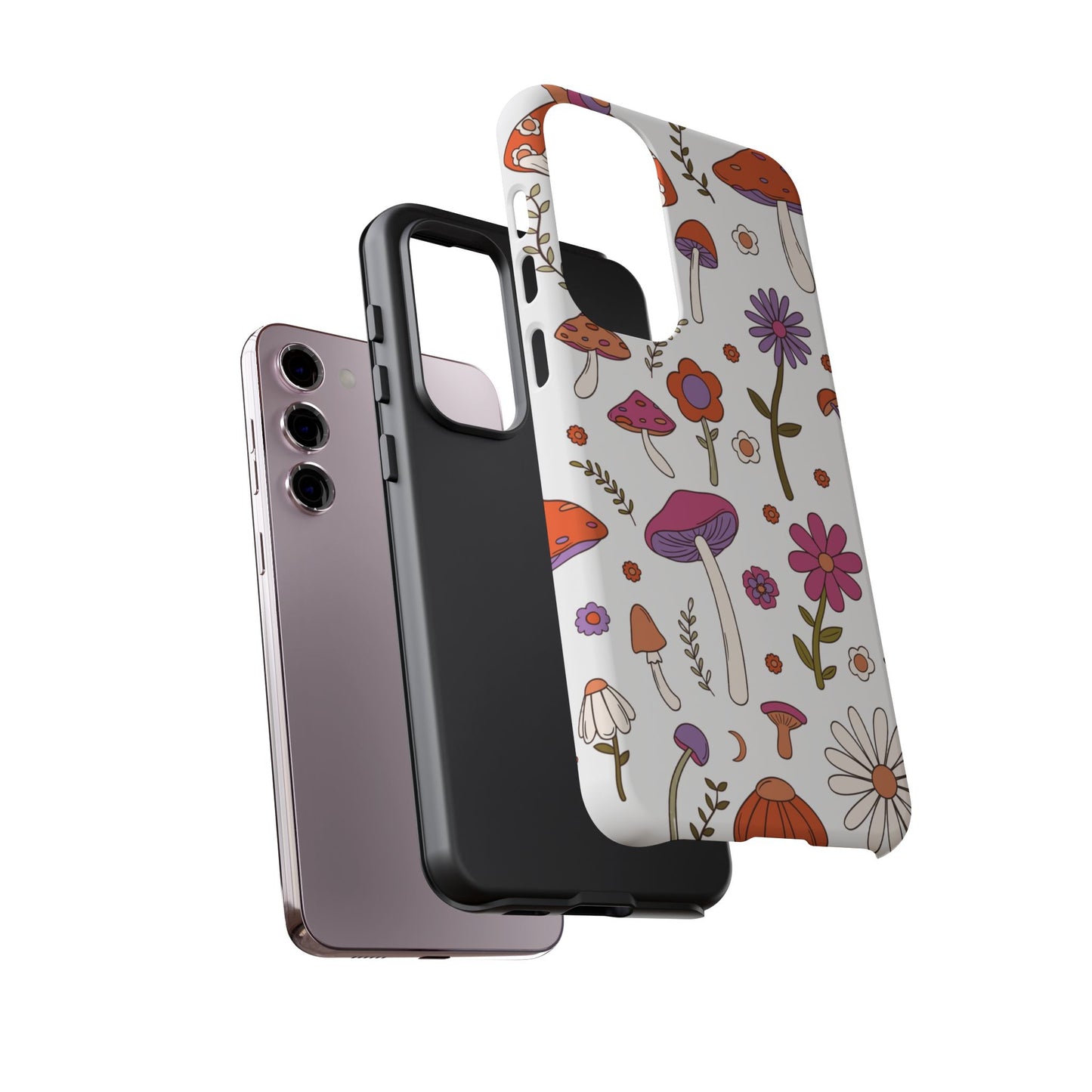 Mushrooms Protective Phone Case