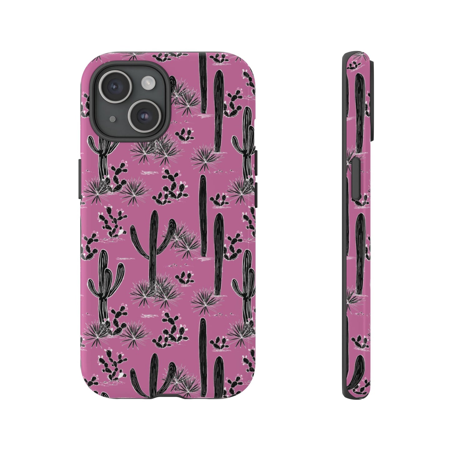 Pink Cactus Love Phone Case