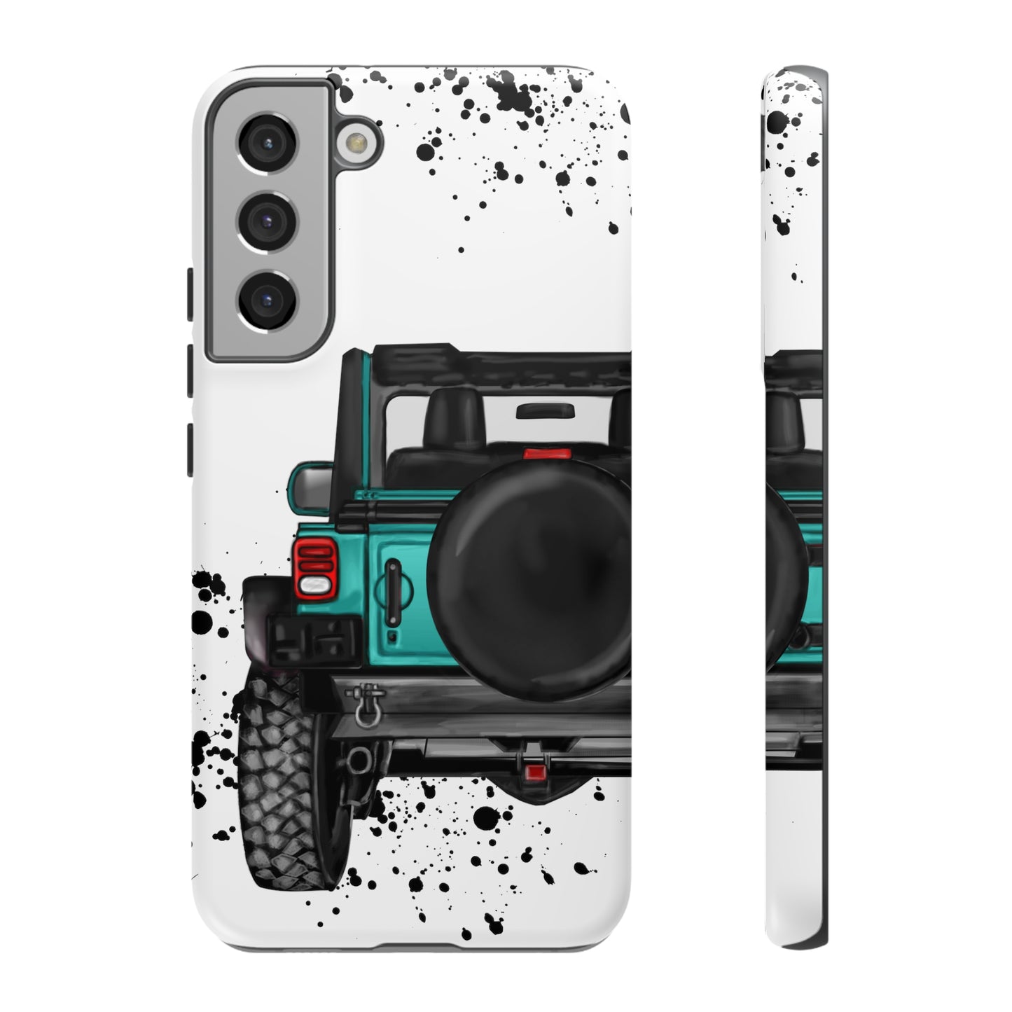 Off Road Life Turquoise Protective Case for Iphone, Google and Samsung