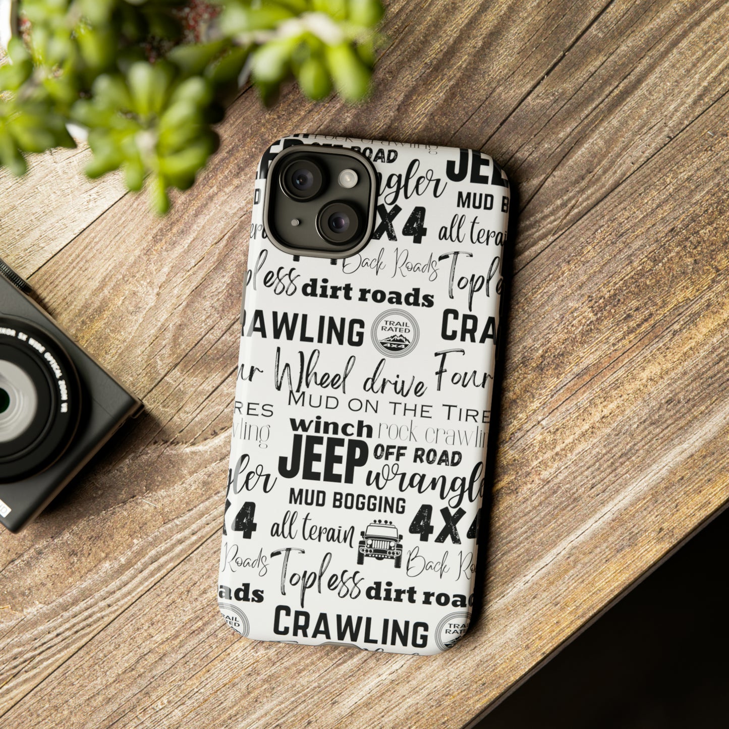 Off Road Subway Art Protective Phone Case for Iphone, Samsung and Google Phones