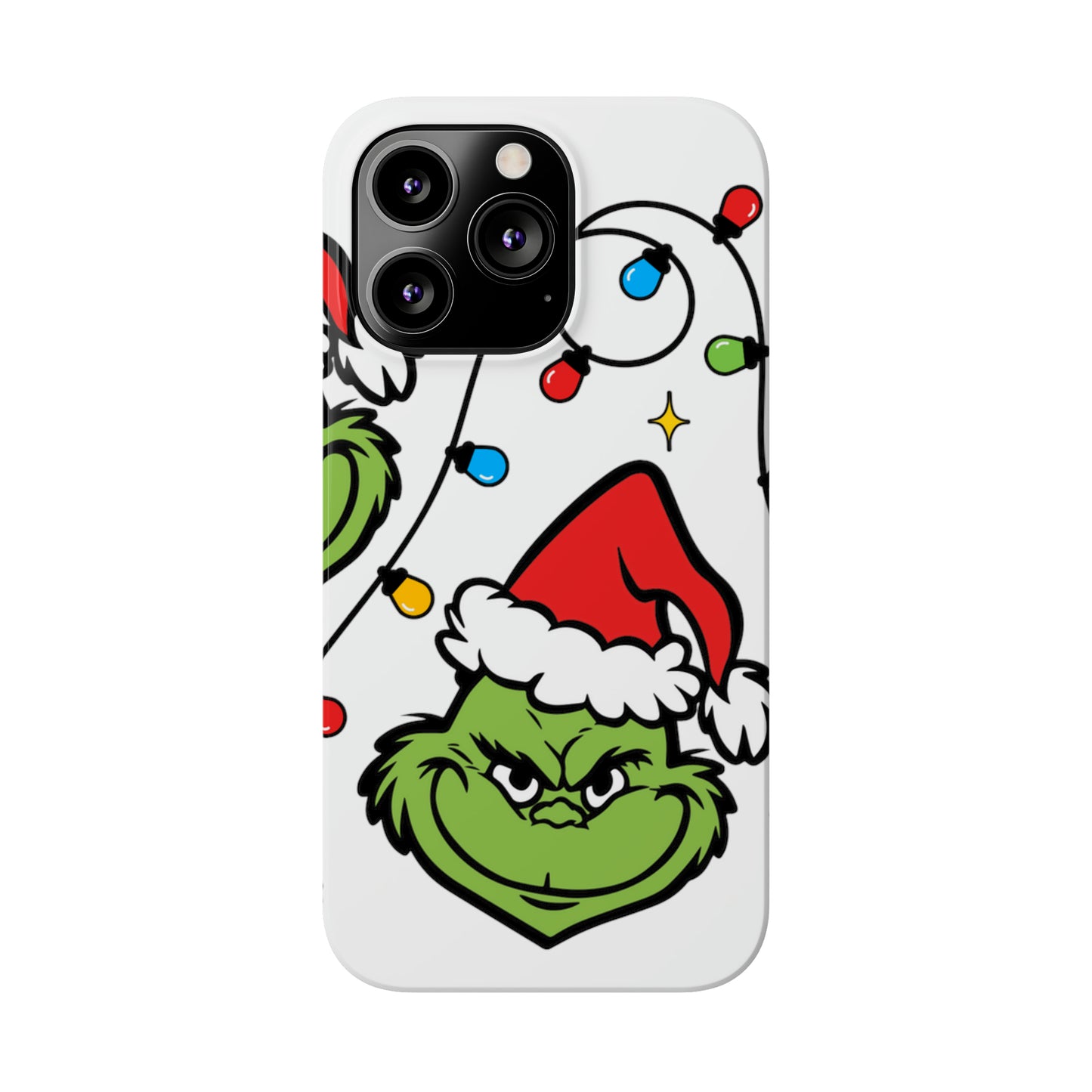 Grinchmas Lights Slim Phone Case for Iphone