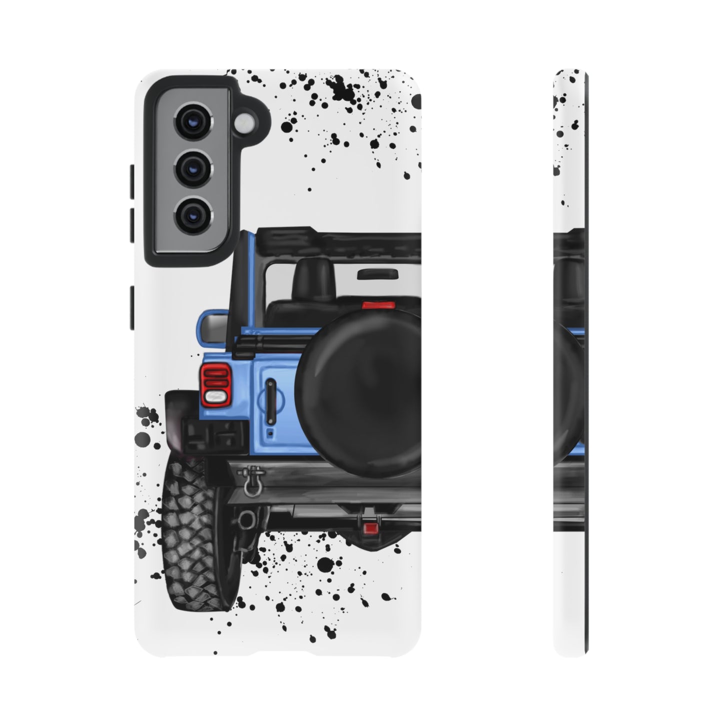 Off Road Life Light Blue Protective Case for Iphone, Google and Samsung