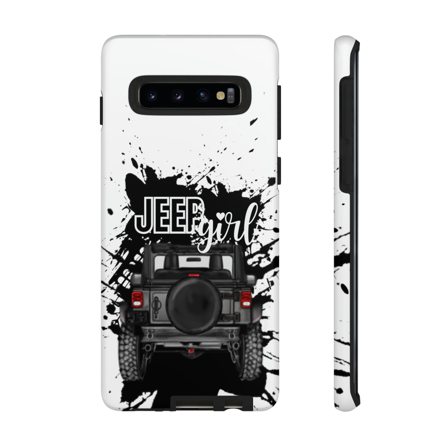 Off Road Girl Gray Tough Cases