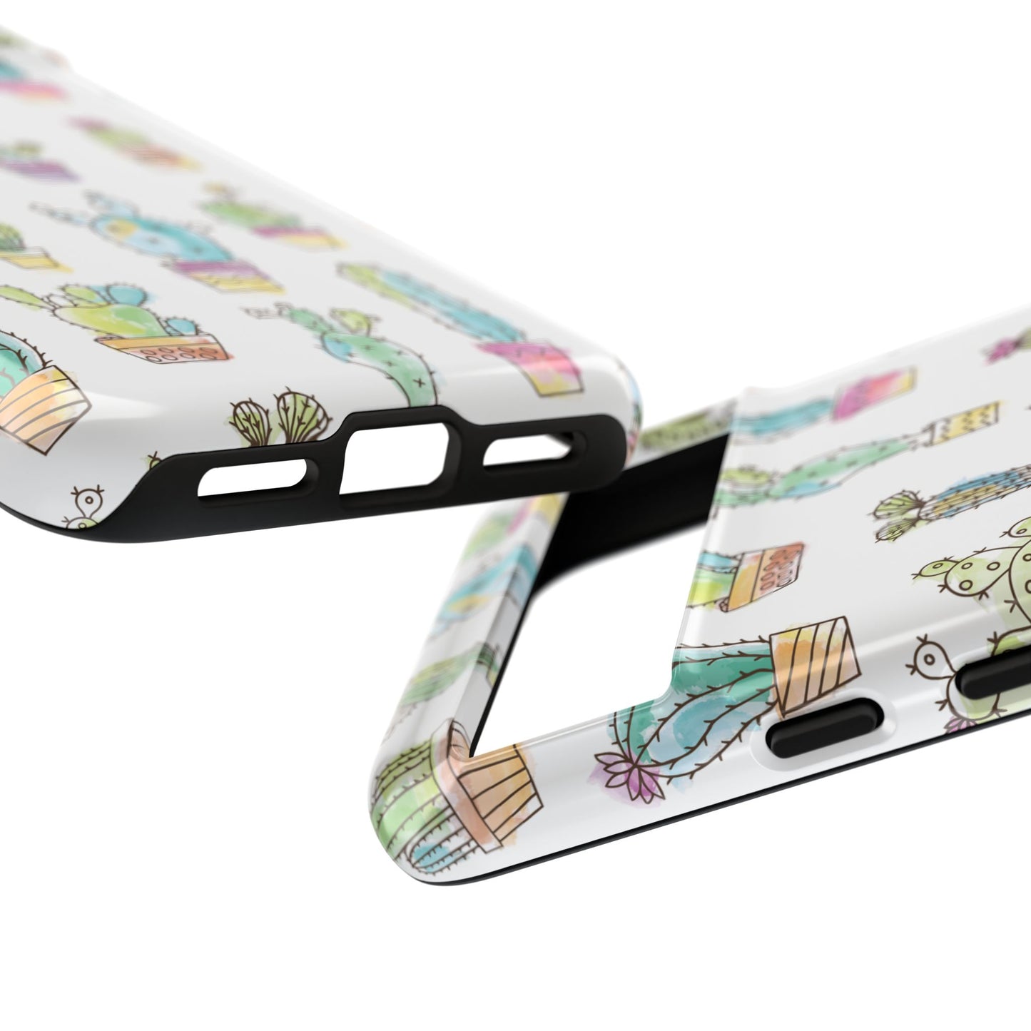 Pastel Cactus Love Phone Case