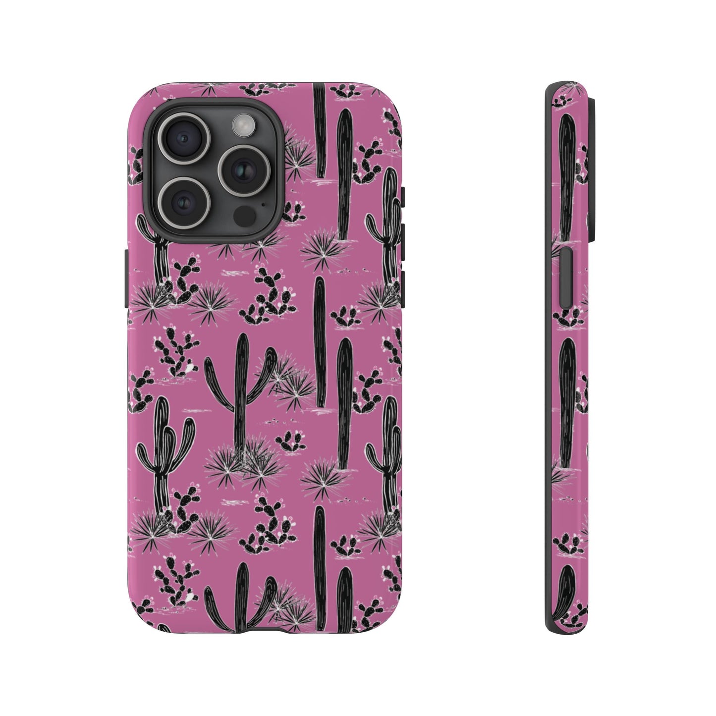 Pink Cactus Love Phone Case