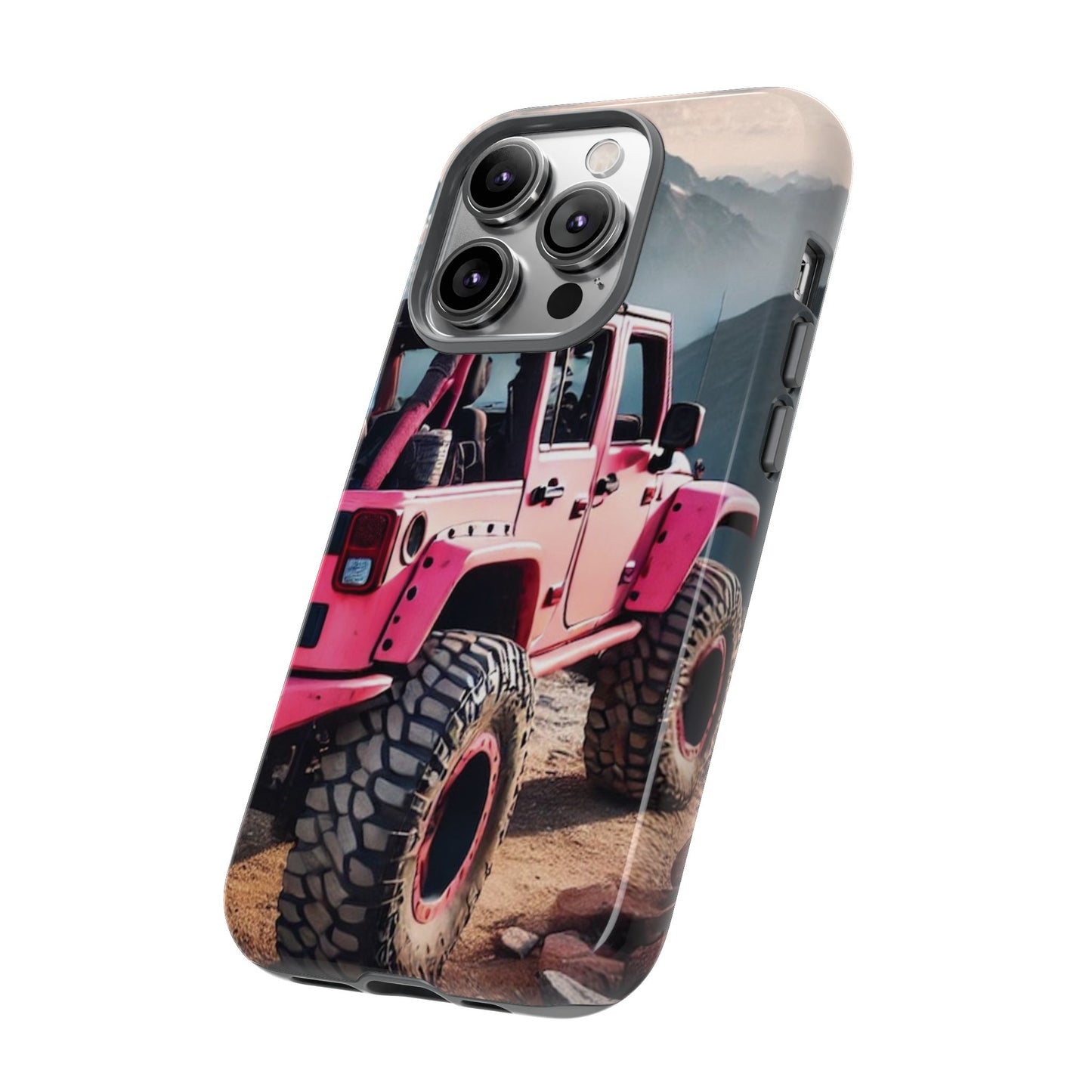 Pink Off Road Girl Phone Case