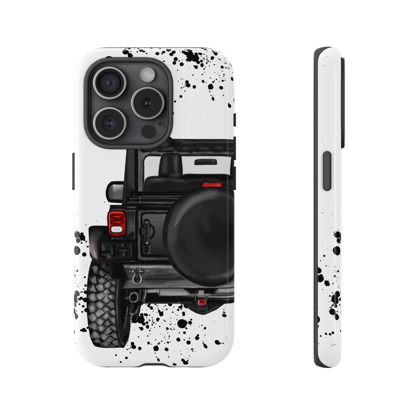 Off Road Life Black Protective Case for Iphone, Google and Samsung