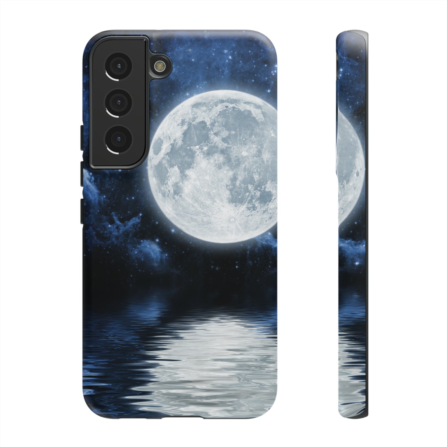 Moon Reflection Protective Phone Case for IPhone, Google and Samsung Phones