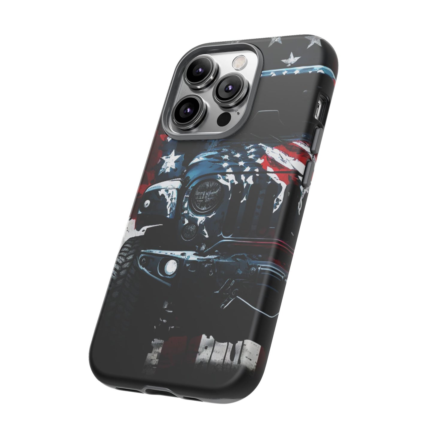 Off Roading Patriotic Protective Drop Proof Case Iphone, Samsung and Google phones