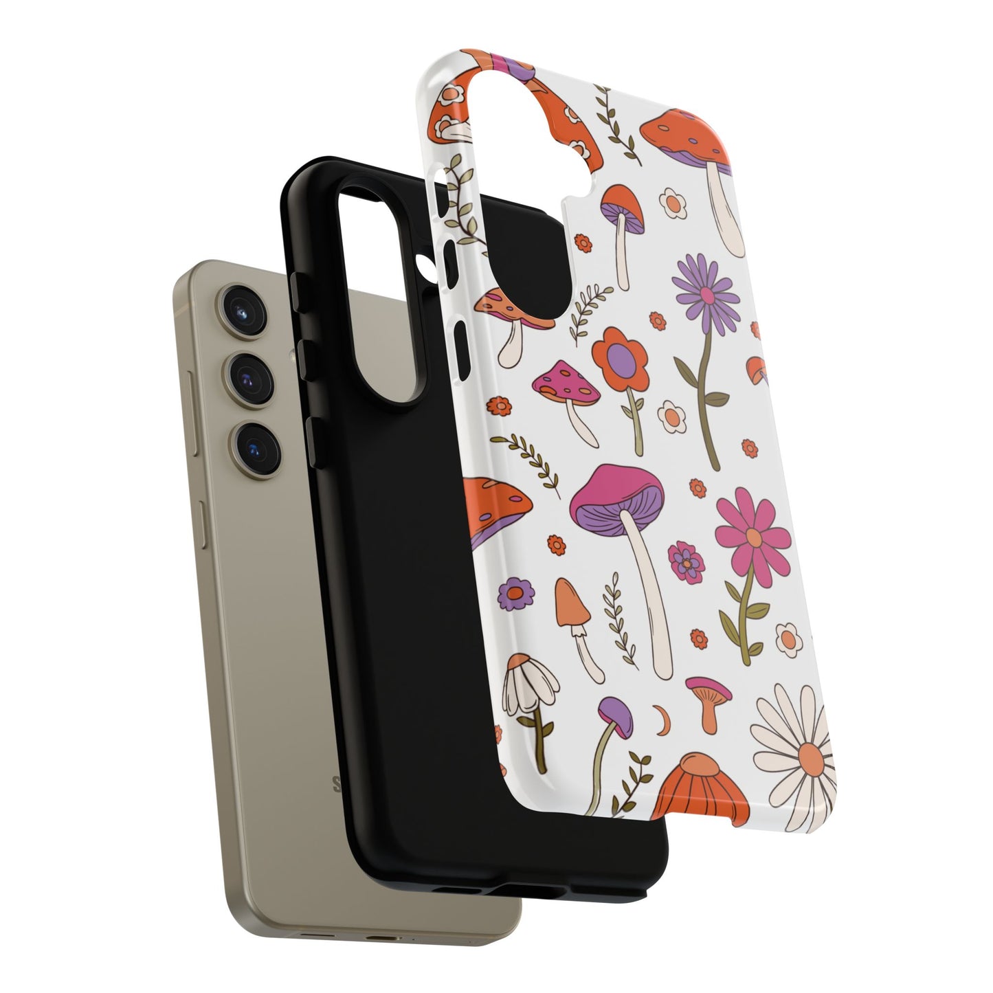 Mushrooms Protective Phone Case