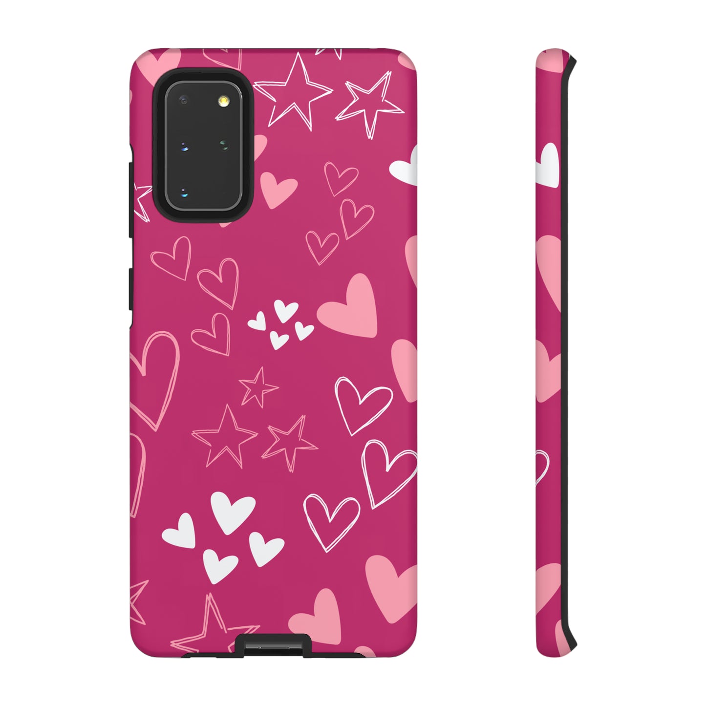 Heart and Stars Protective Case for Google, IPhone and Samsung phones