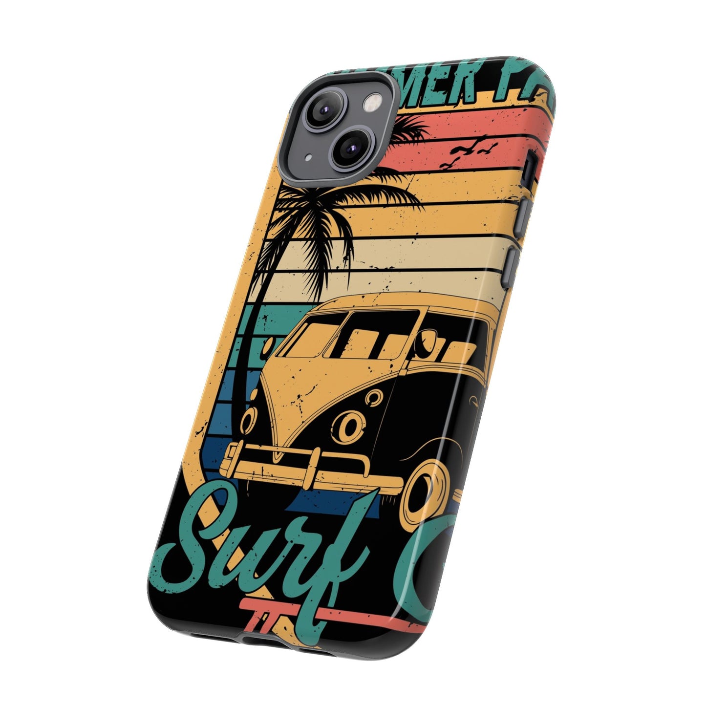 Retro Van Surf Summer Protective Phone Case