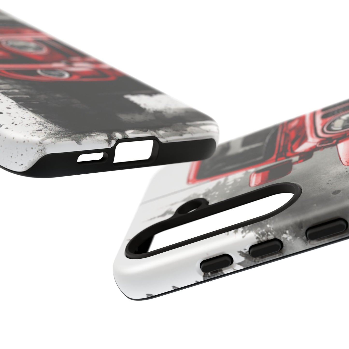 Off Road Love Red Wrangler Protective Phone Case for Iphone, Samsung and Google Phones