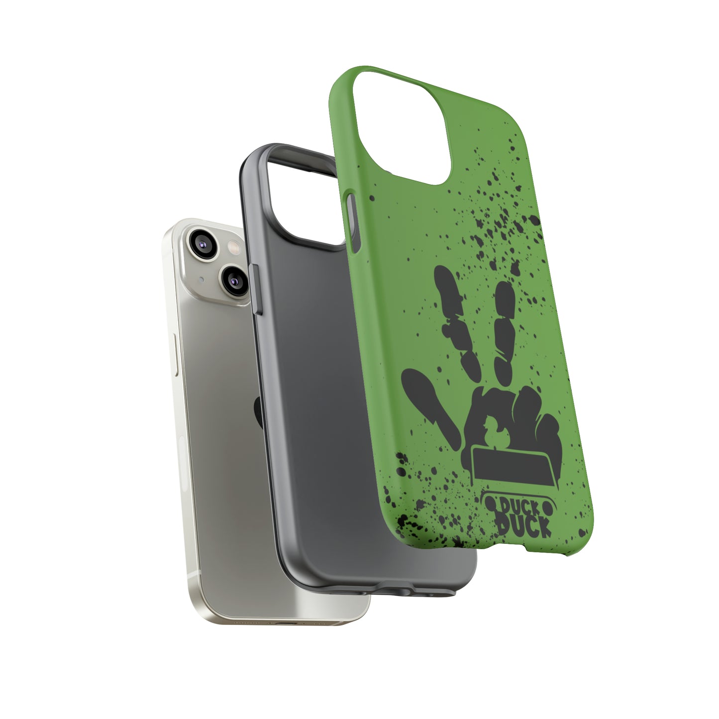 Duck Duck Green Protective Phone Case for IPhone, Samsung and Google Phones