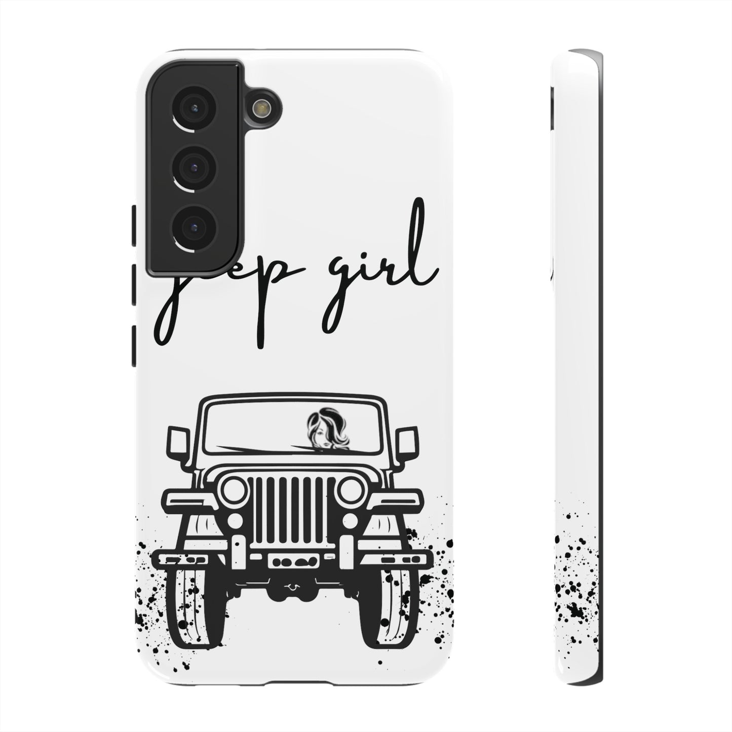 CJ Jeep Girl Phone Case