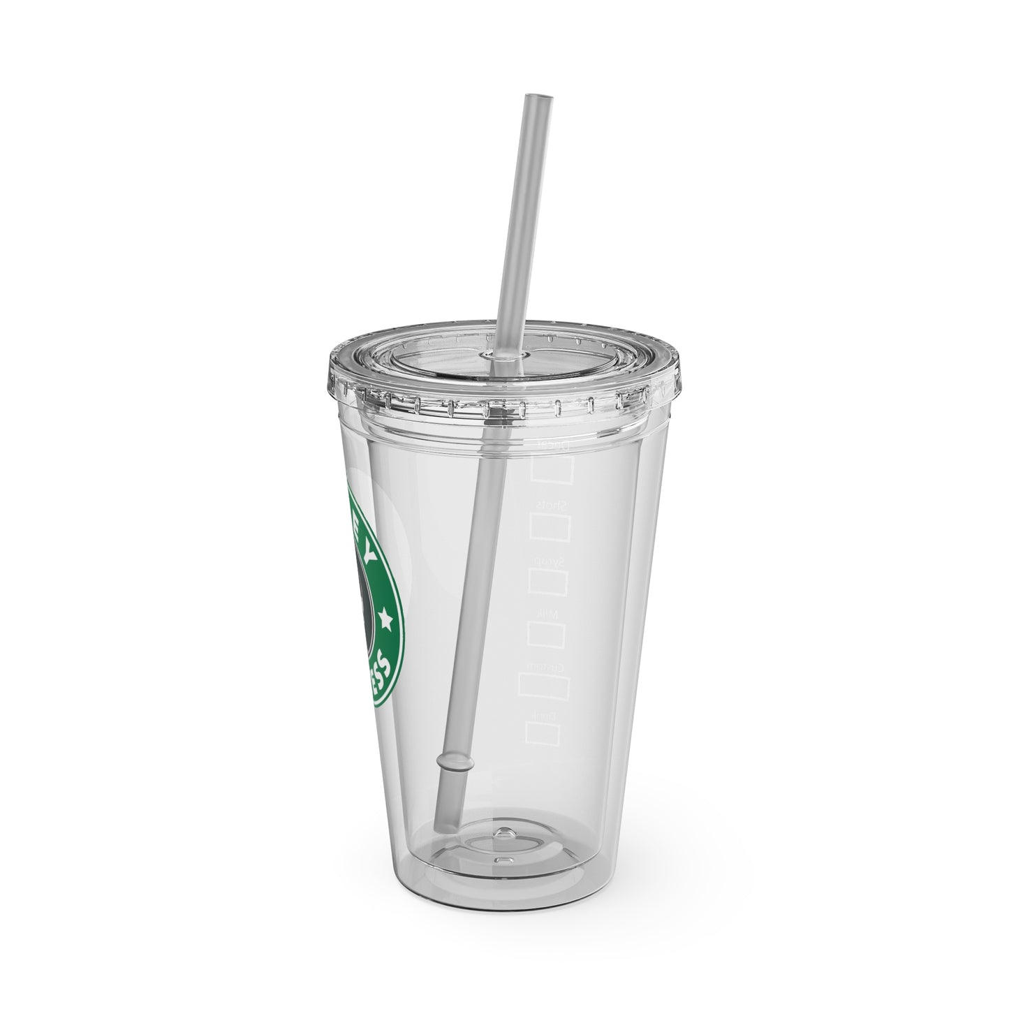 Mulan Tumbler with Straw, 16oz