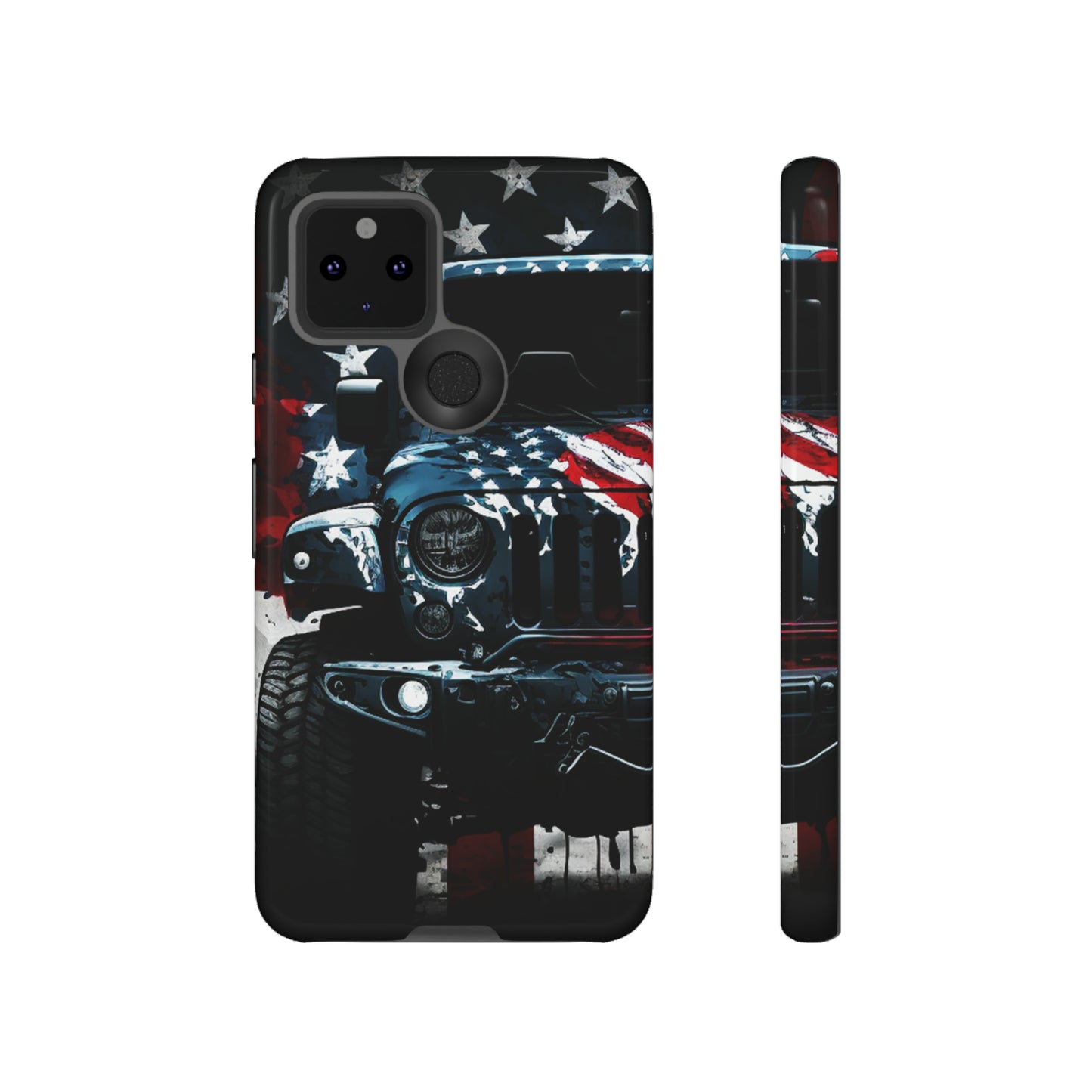 Off Roading Patriotic Protective Drop Proof Case Iphone, Samsung and Google phones