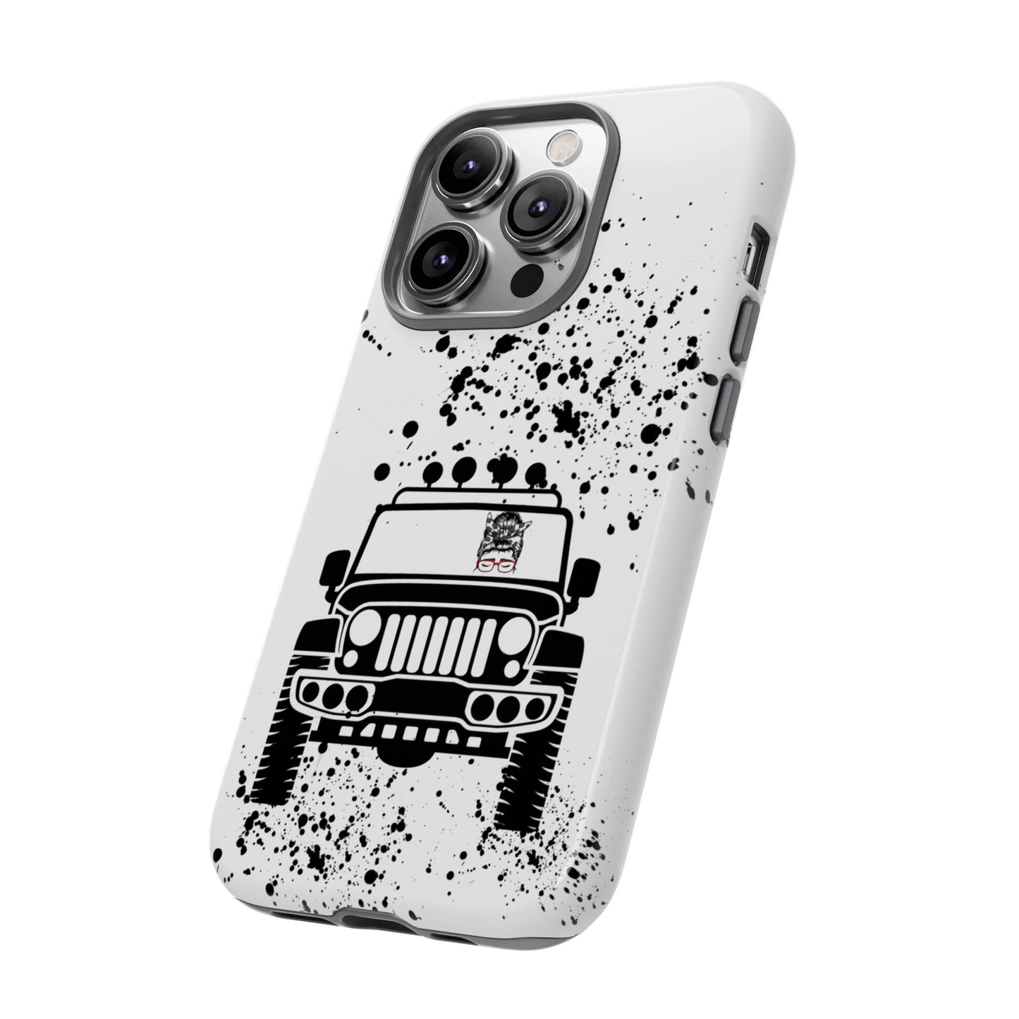 Off Road Girl with Glasses Tough Cases