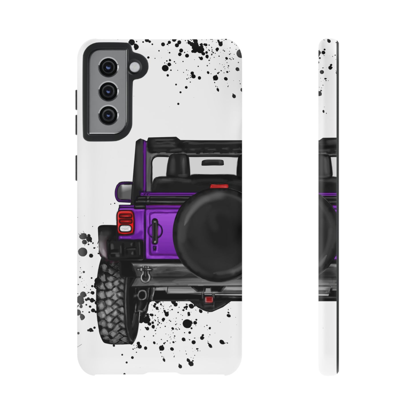 Off Road Life Purple Protective Case for Iphone, Google and Samsung