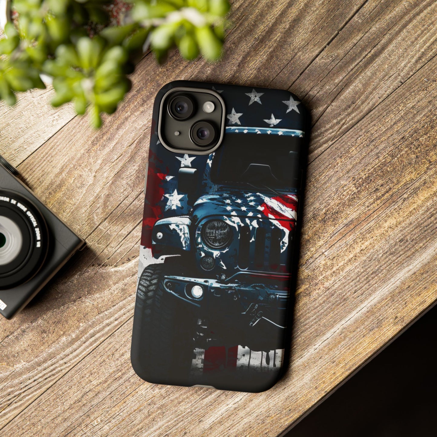 Off Roading Patriotic Protective Drop Proof Case Iphone, Samsung and Google phones