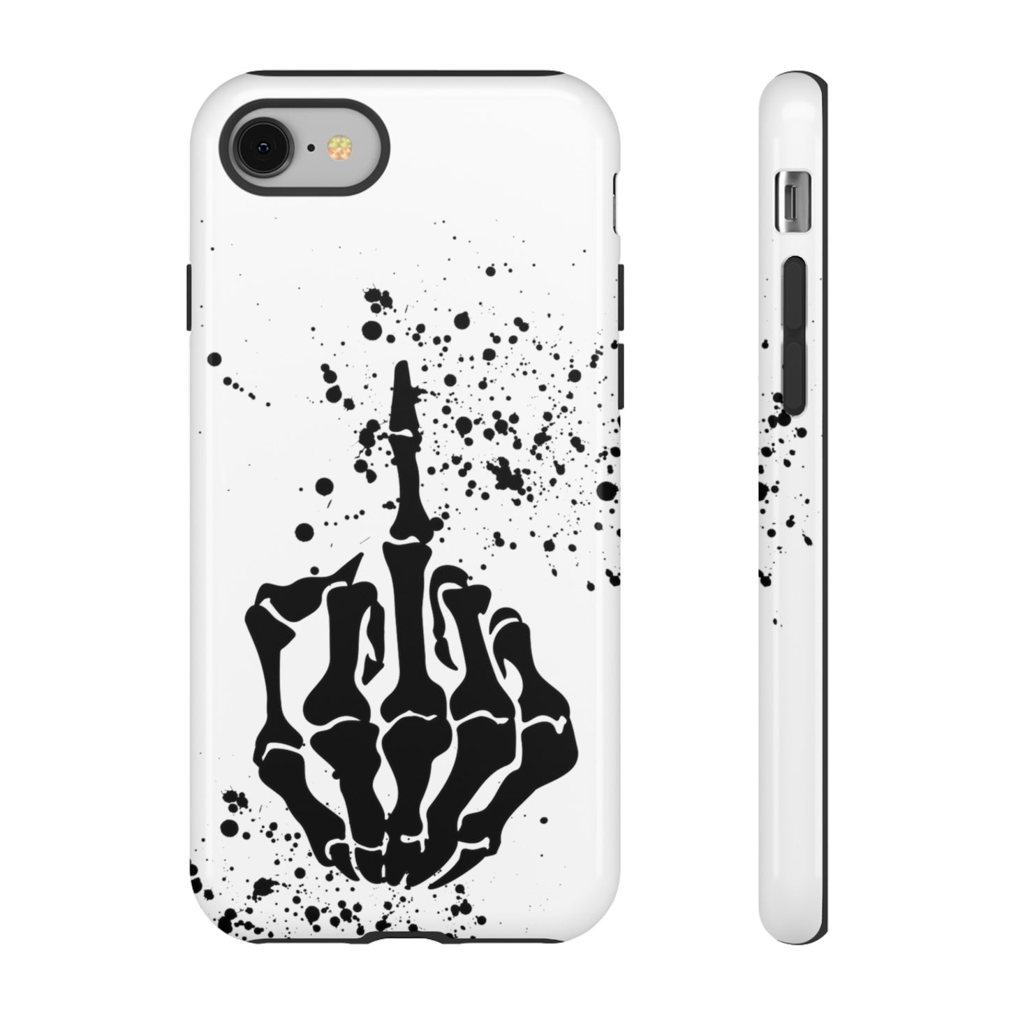 Skeleton, Finger Protective Case for Iphone, a Google and Samsung phones