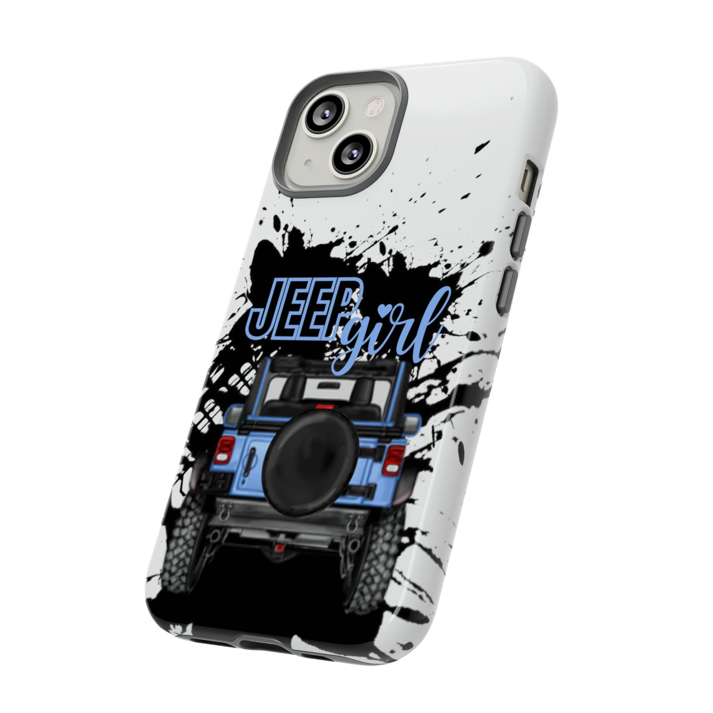 Off Road Girl Blue Tough Cases