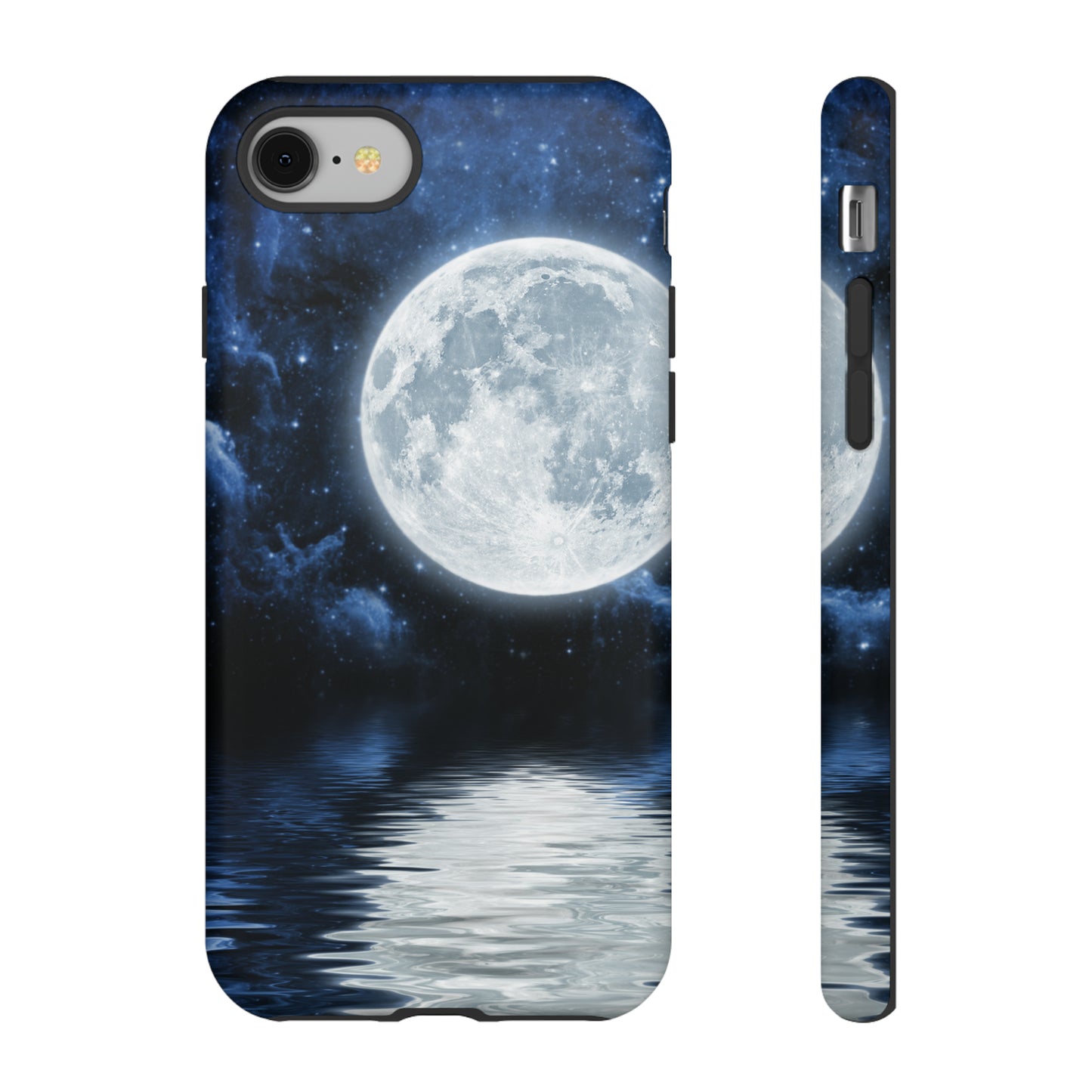 Moon Reflection Protective Phone Case for IPhone, Google and Samsung Phones