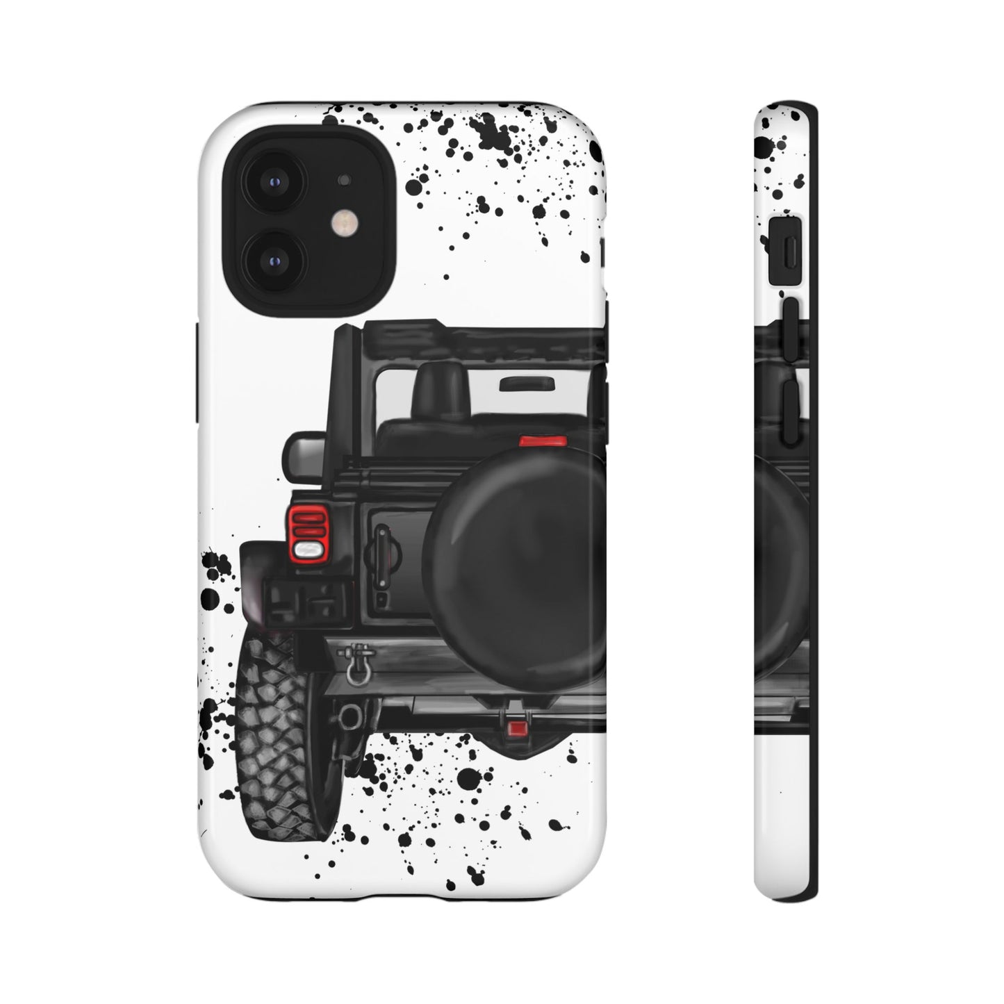 Off Road Life Black Protective Case for Iphone, Google and Samsung