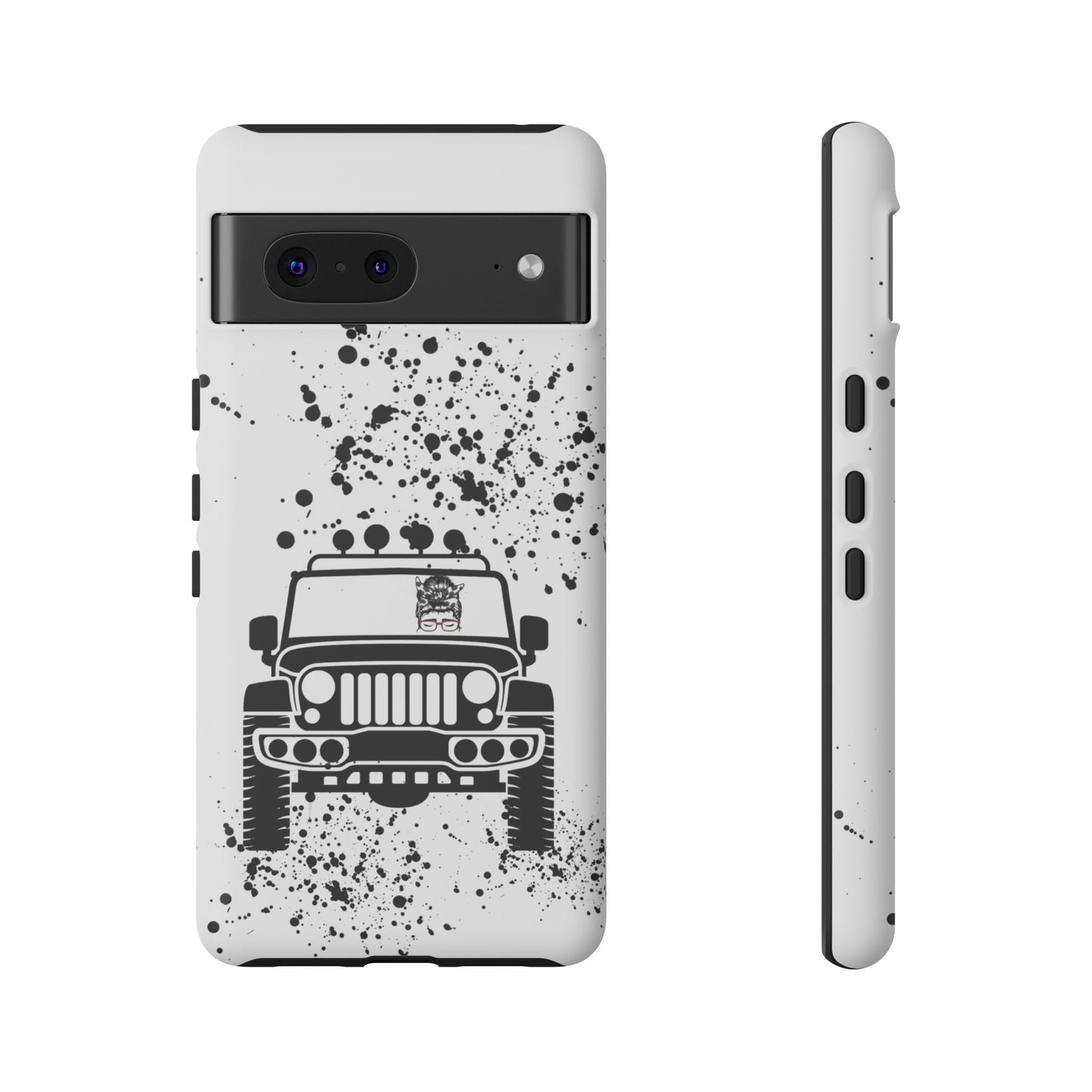 Off Road Girl with Glasses Tough Cases