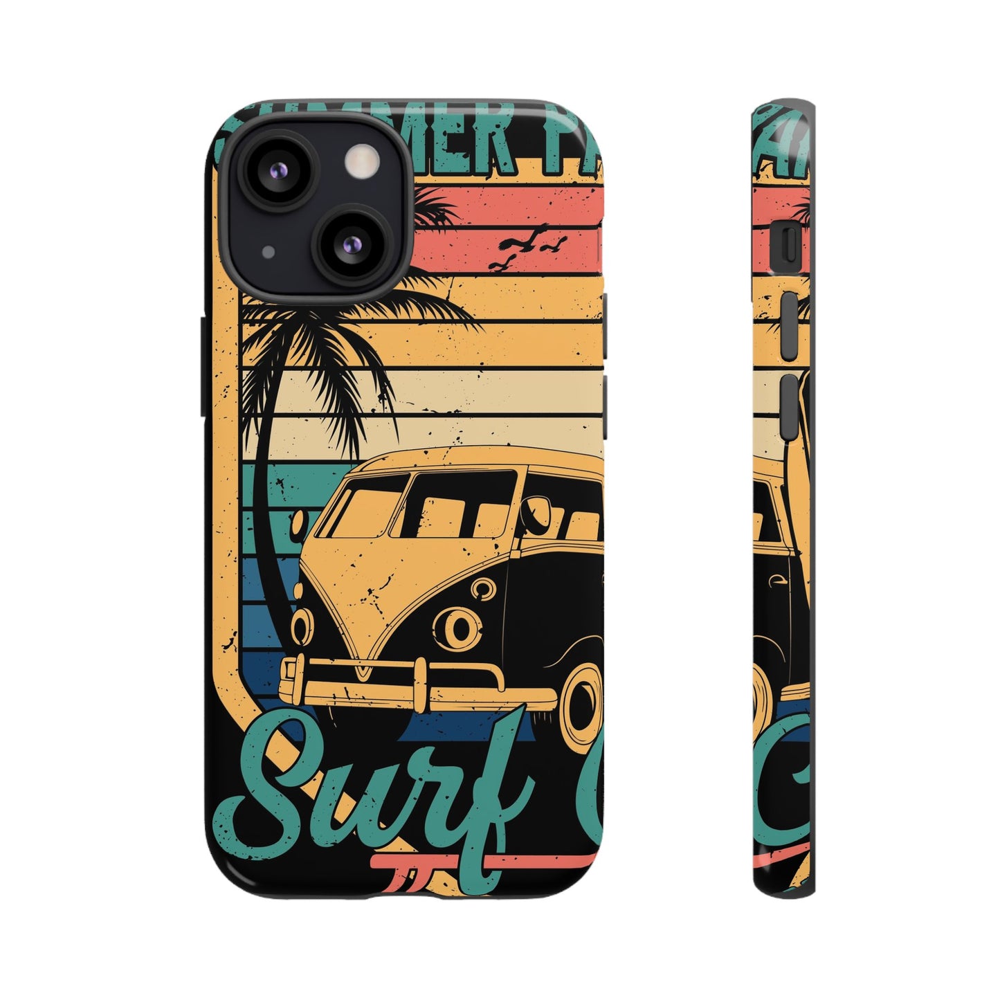Retro Van Surf Summer Protective Phone Case