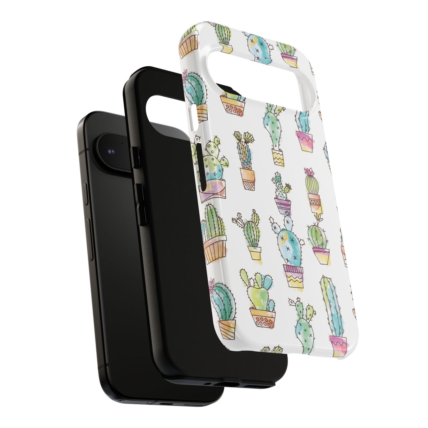 Pastel Cactus Love Phone Case