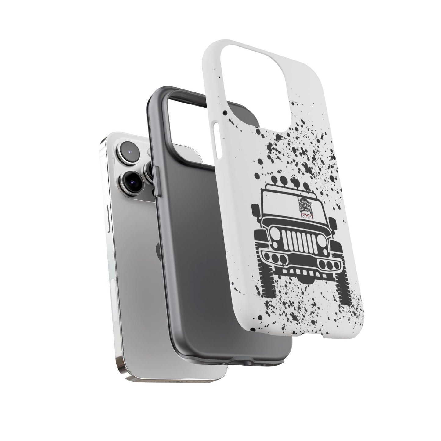 Off Road Girl with Glasses Tough Cases