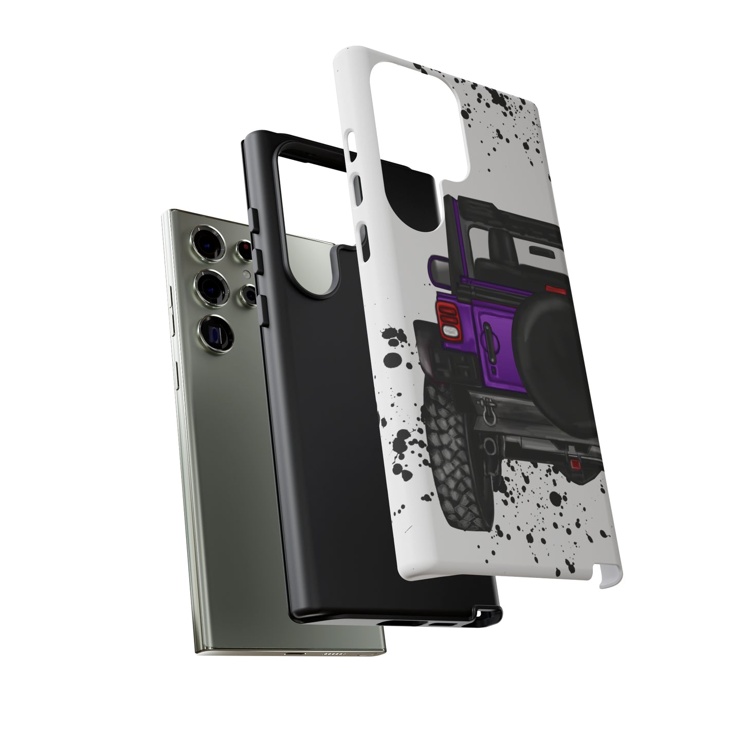 Off Road Life Purple Protective Case for Iphone, Google and Samsung