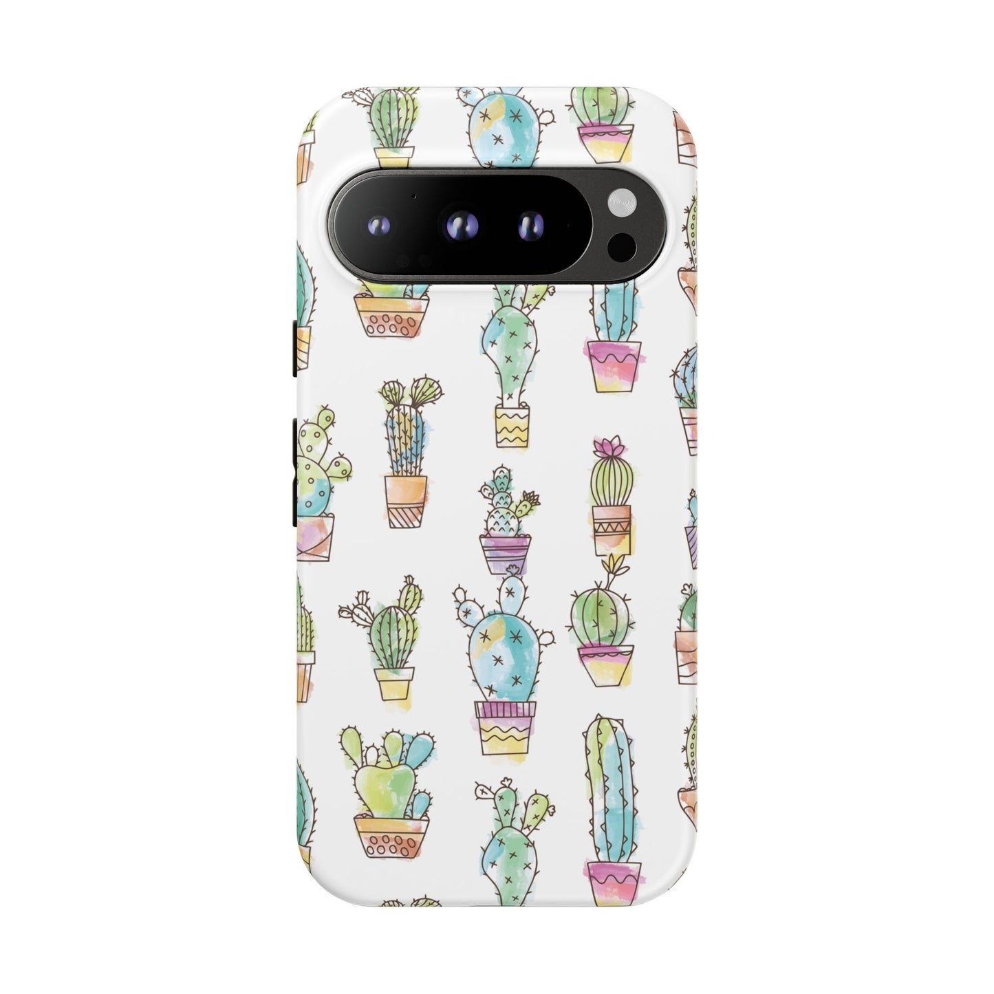 Pastel Cactus Love Phone Case