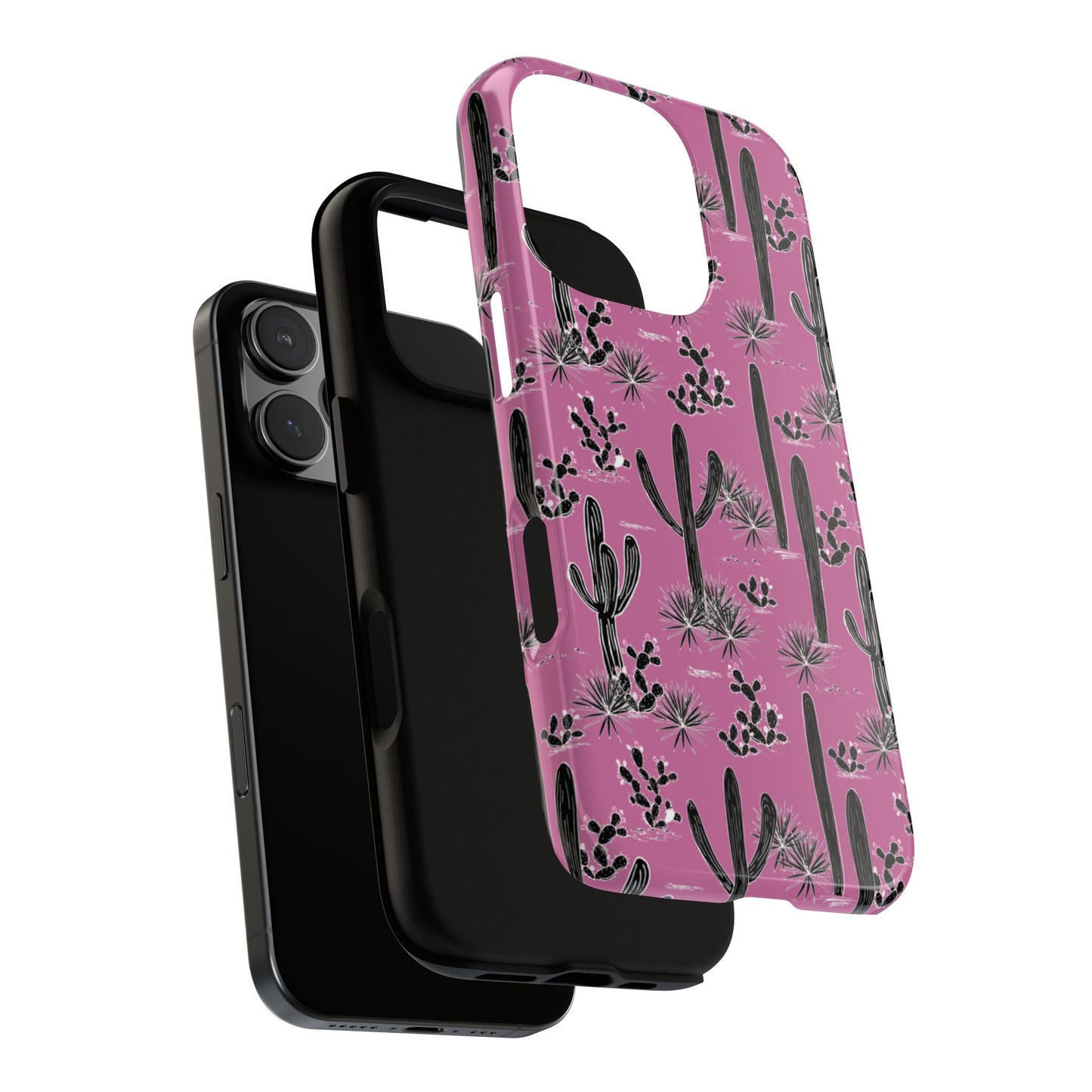 Pink Cactus Love Phone Case