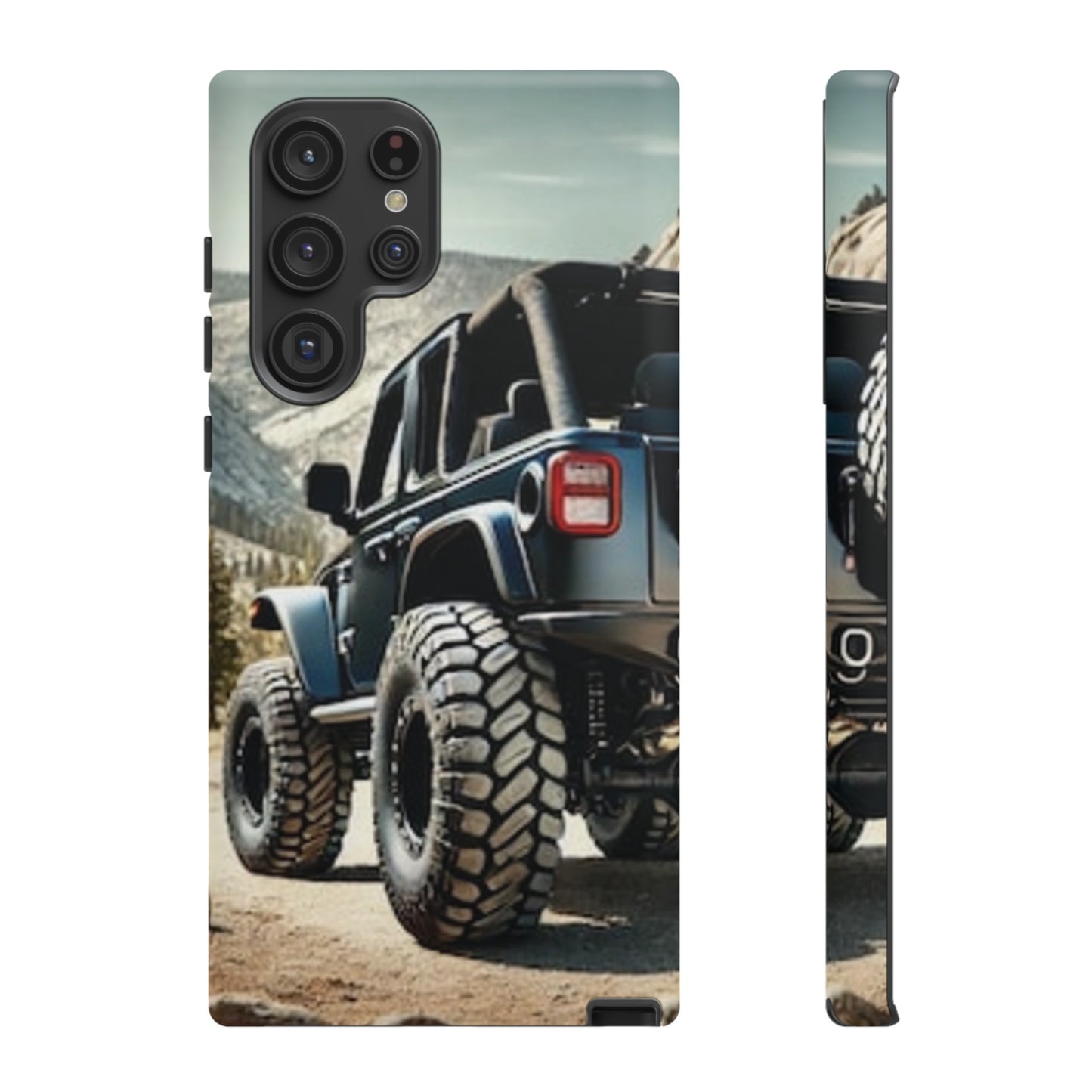 Blue Jeep Protective Phone Case