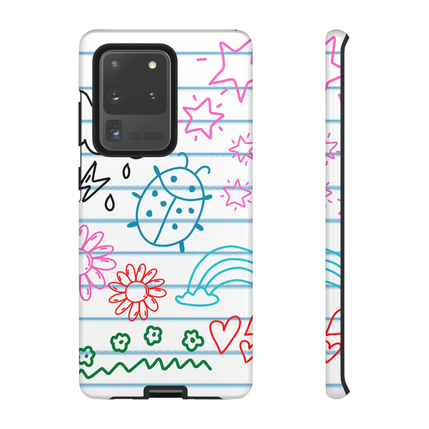 Kid Doodles Protective Phone Case for IPhone, Google and Samsung phones