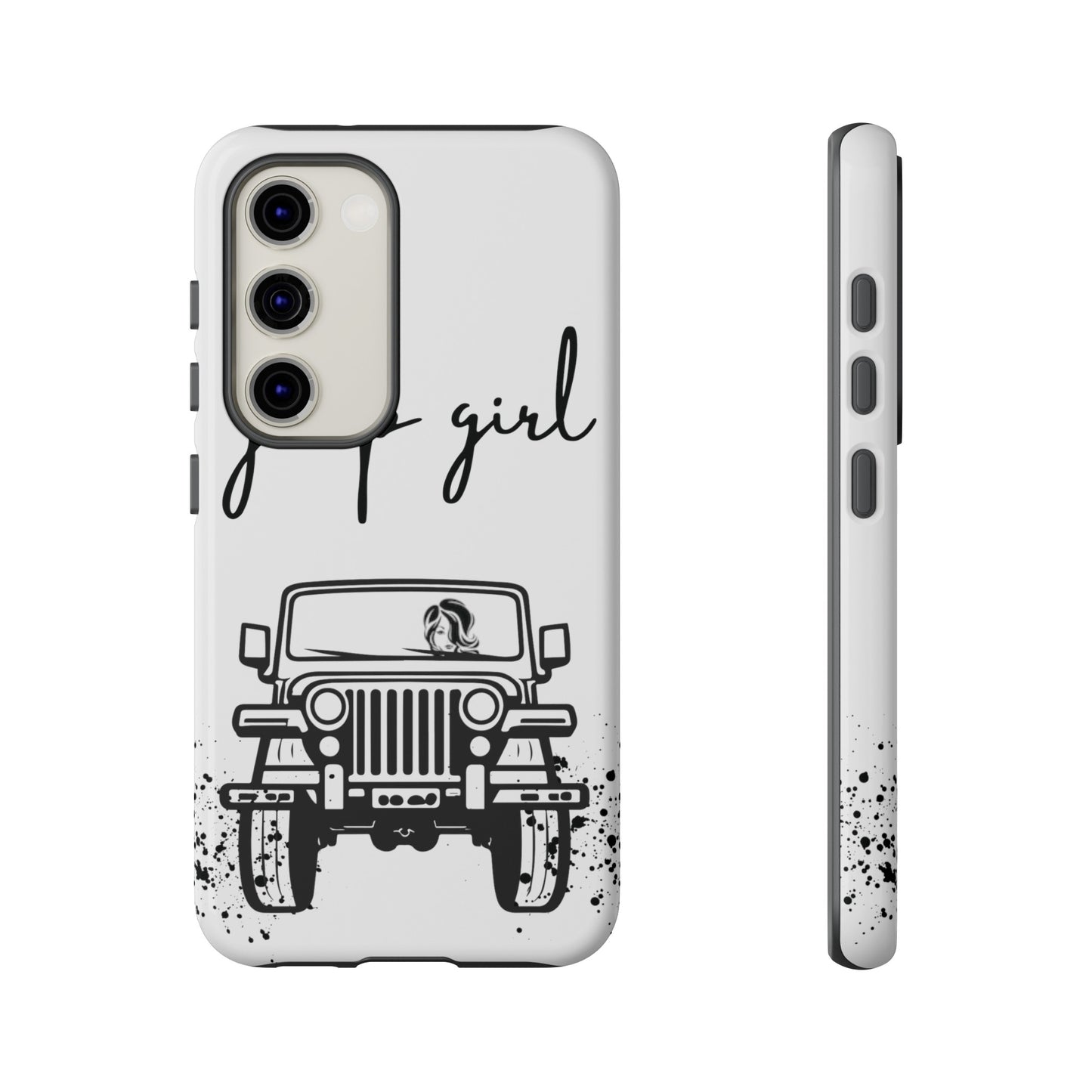 CJ Jeep Girl Phone Case