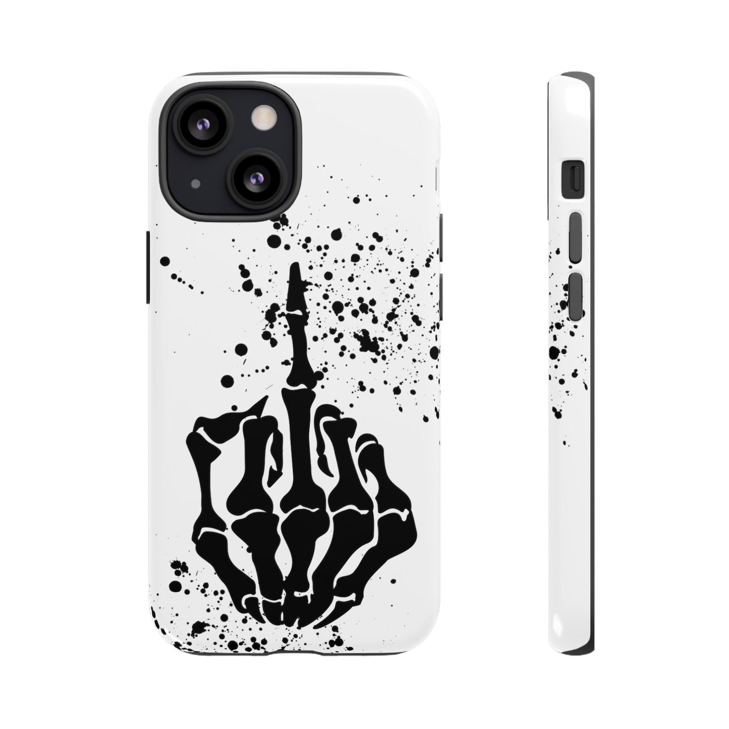 Skeleton, Finger Protective Case for Iphone, a Google and Samsung phones