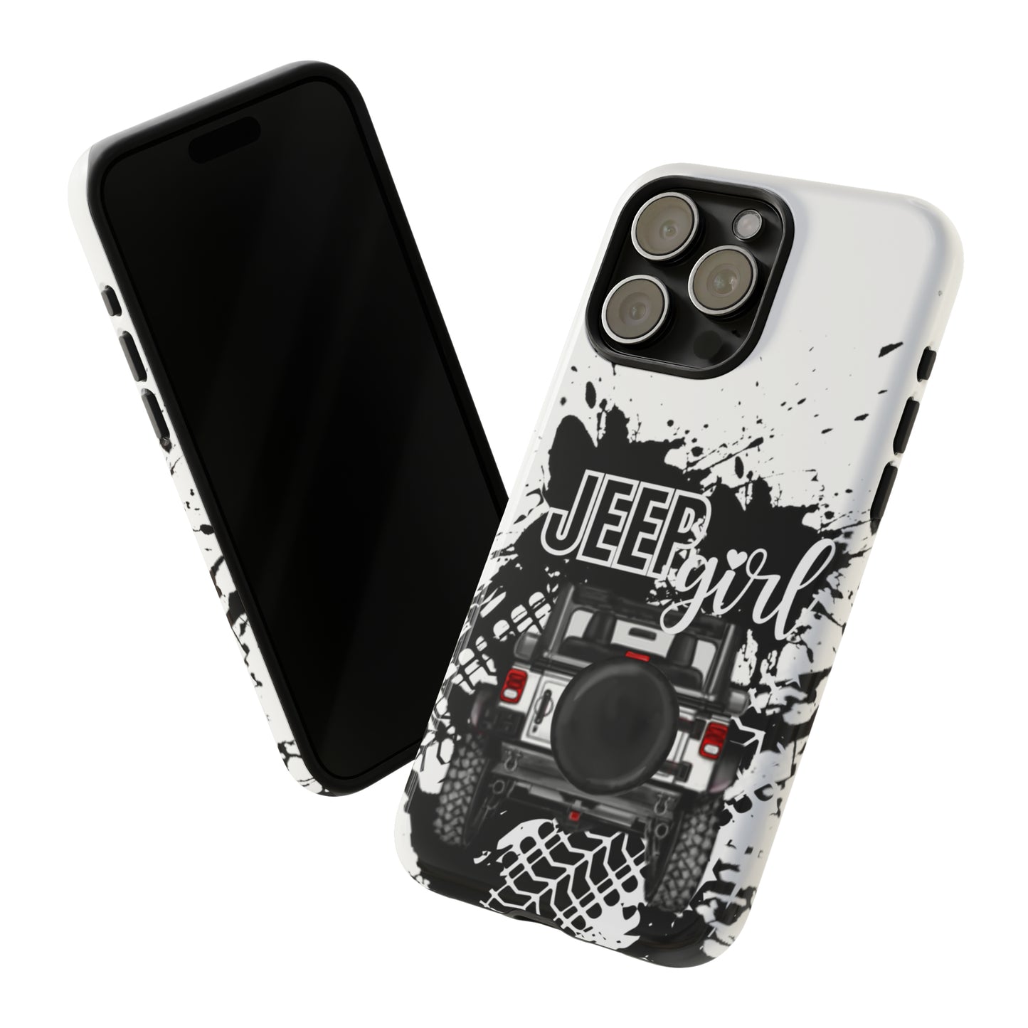 Off Road Girl White Tough Cases