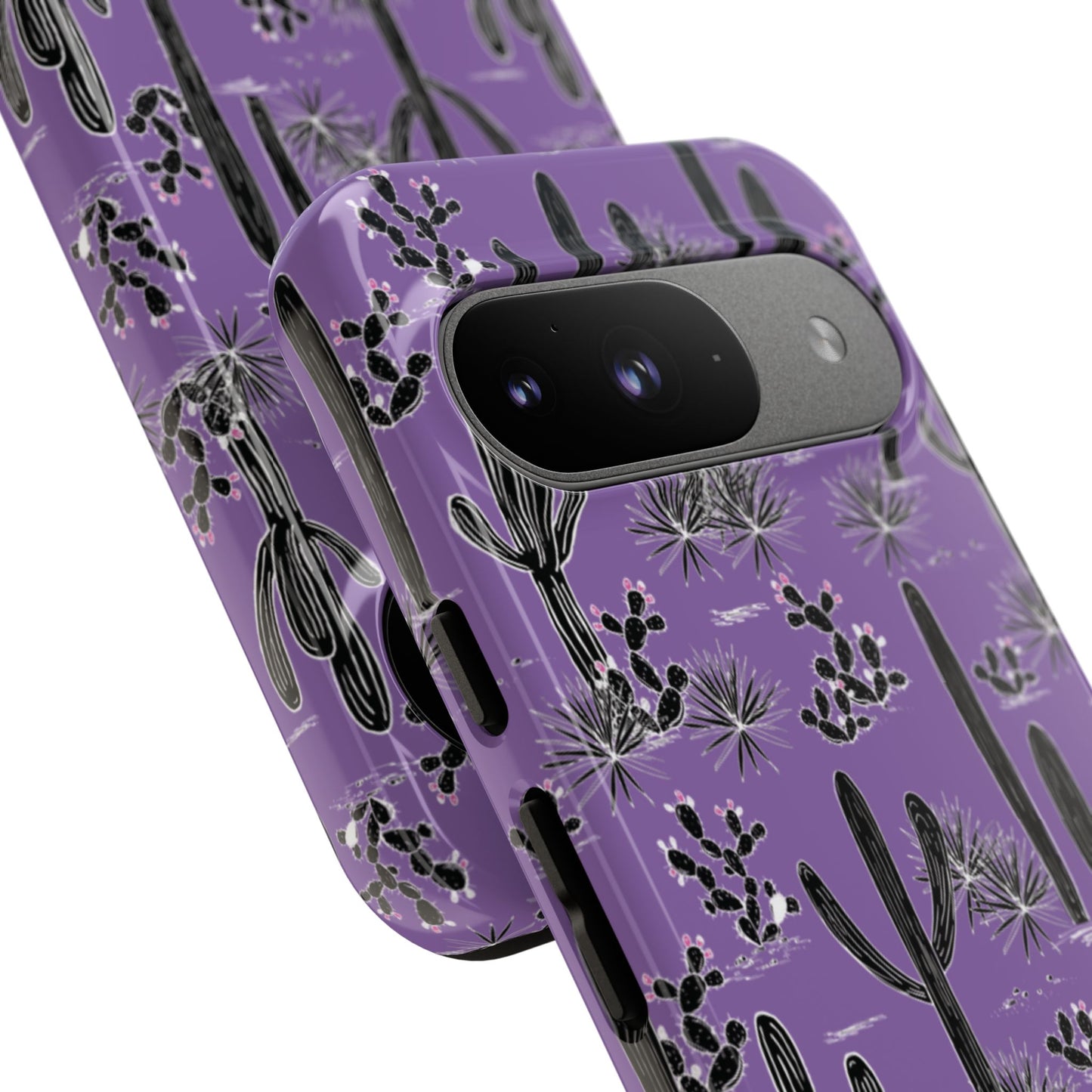 Purple Cactus Love Phone Case