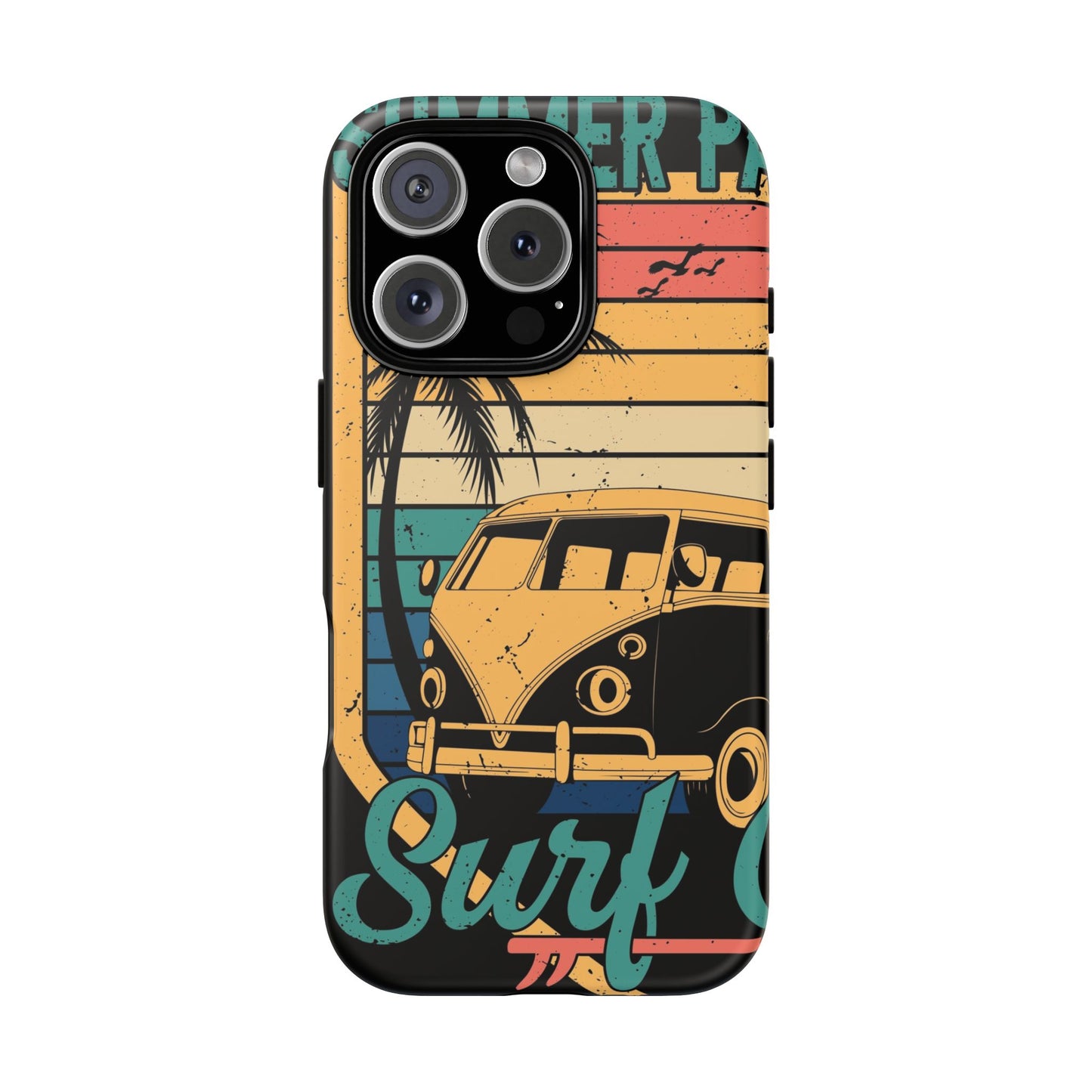 Retro Van Surf Summer Protective Phone Case