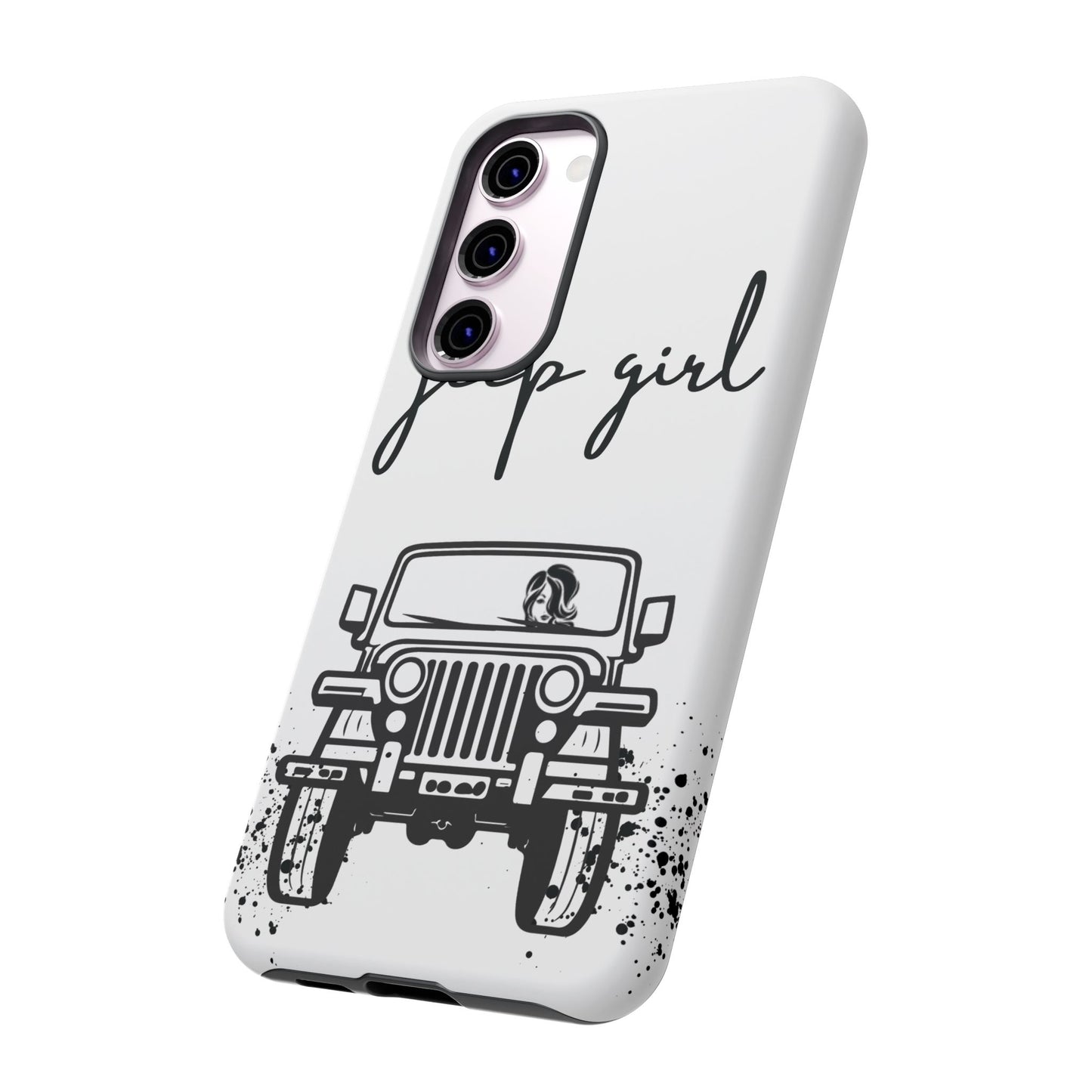 CJ Jeep Girl Phone Case